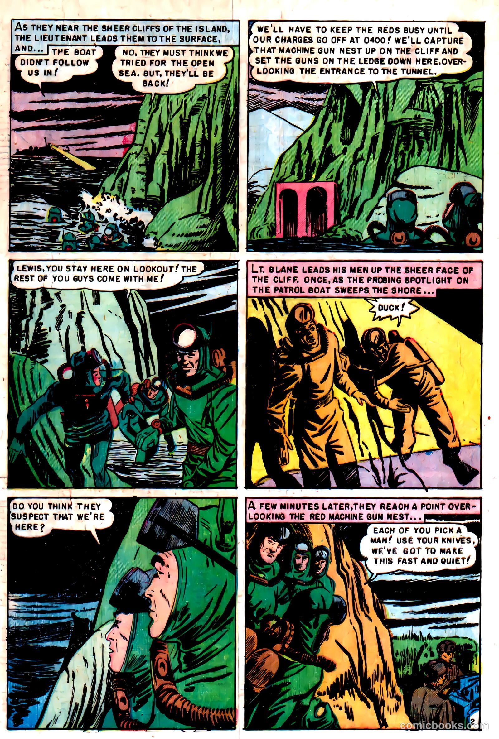 Undersea Commandos #2 (1958) — page 20 of 36