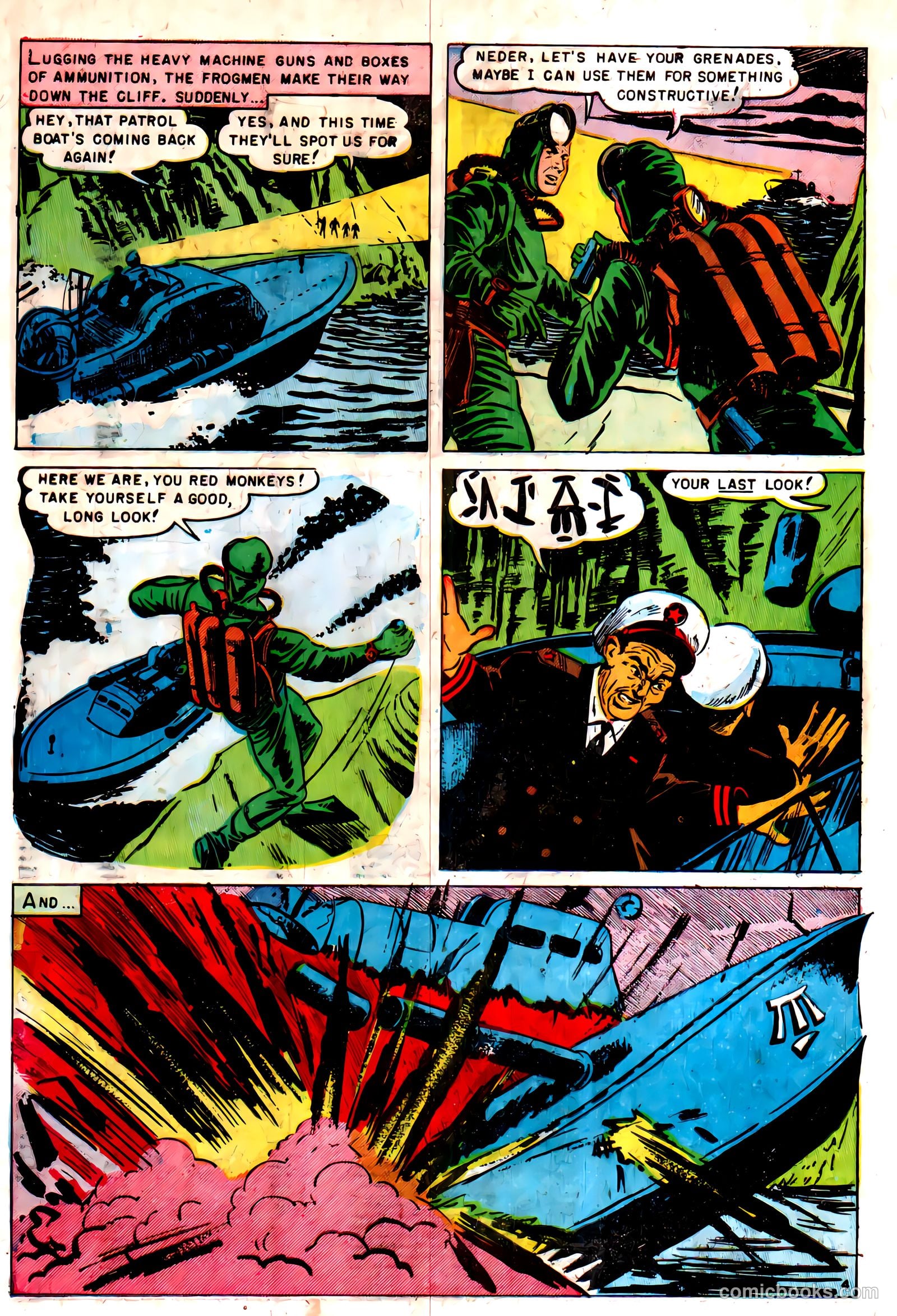 Undersea Commandos #2 (1958) — page 22 of 36