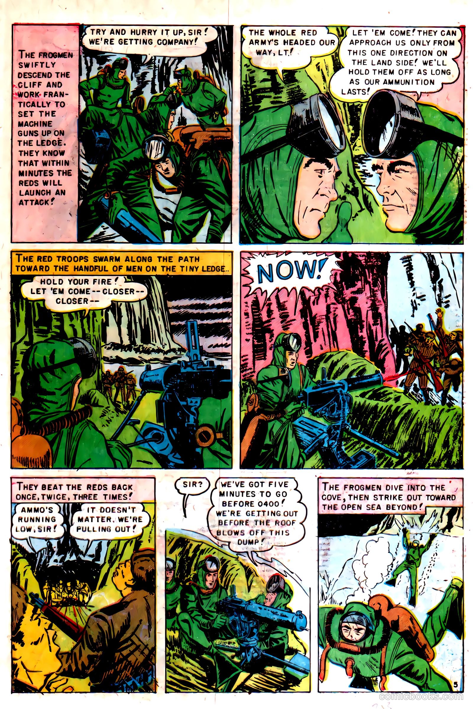 Undersea Commandos #2 (1958) — page 23 of 36
