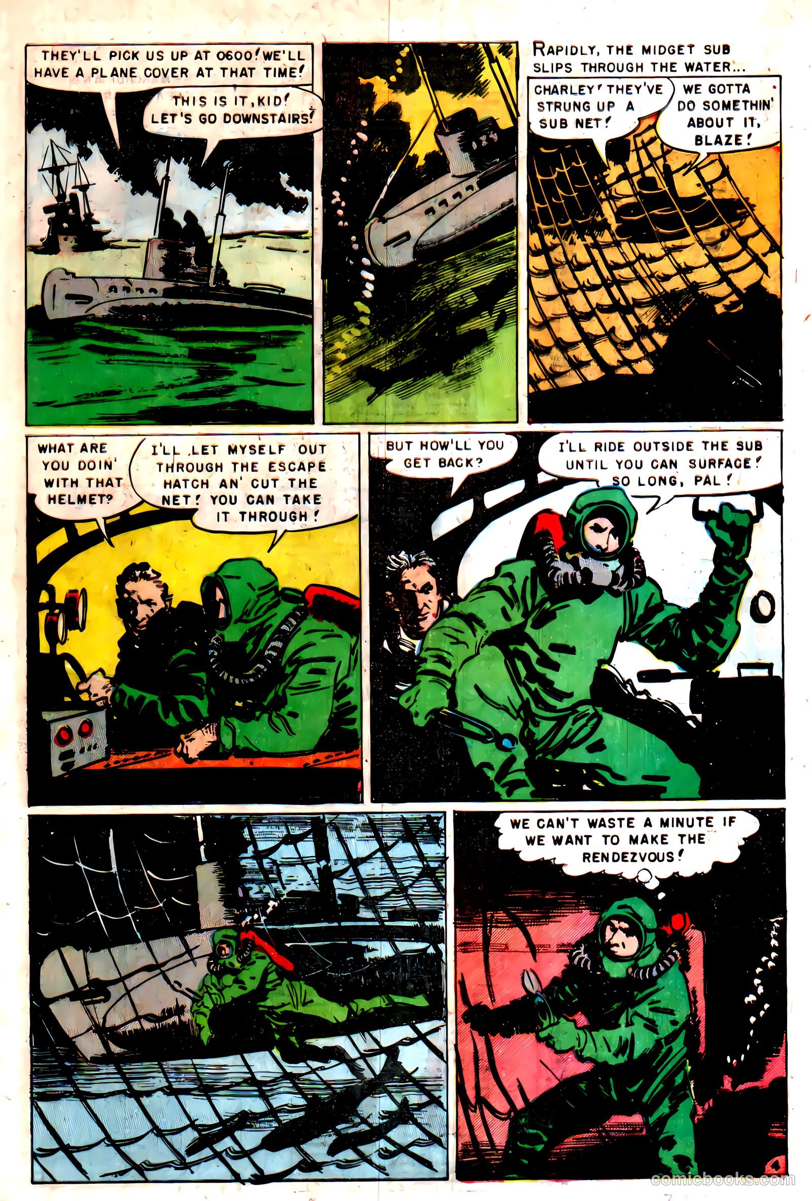 Undersea Commandos #2 (1958) — page 31 of 36