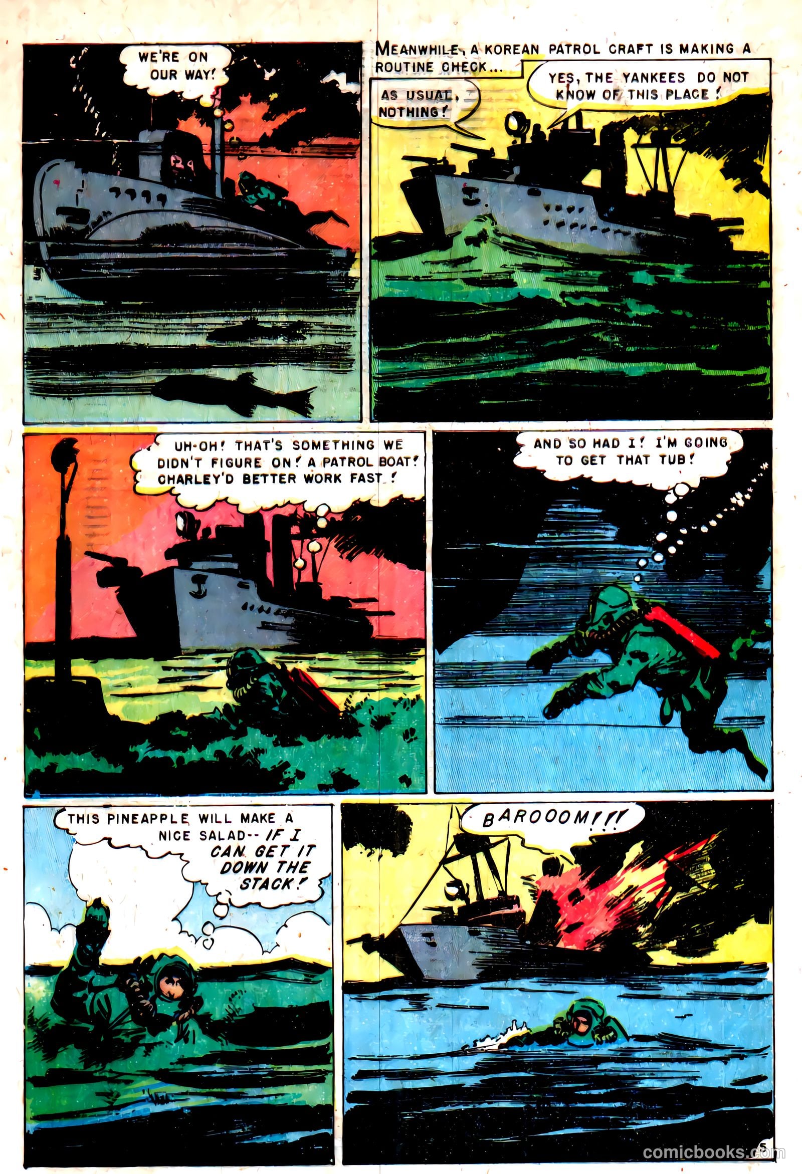 Undersea Commandos #2 (1958) — page 32 of 36
