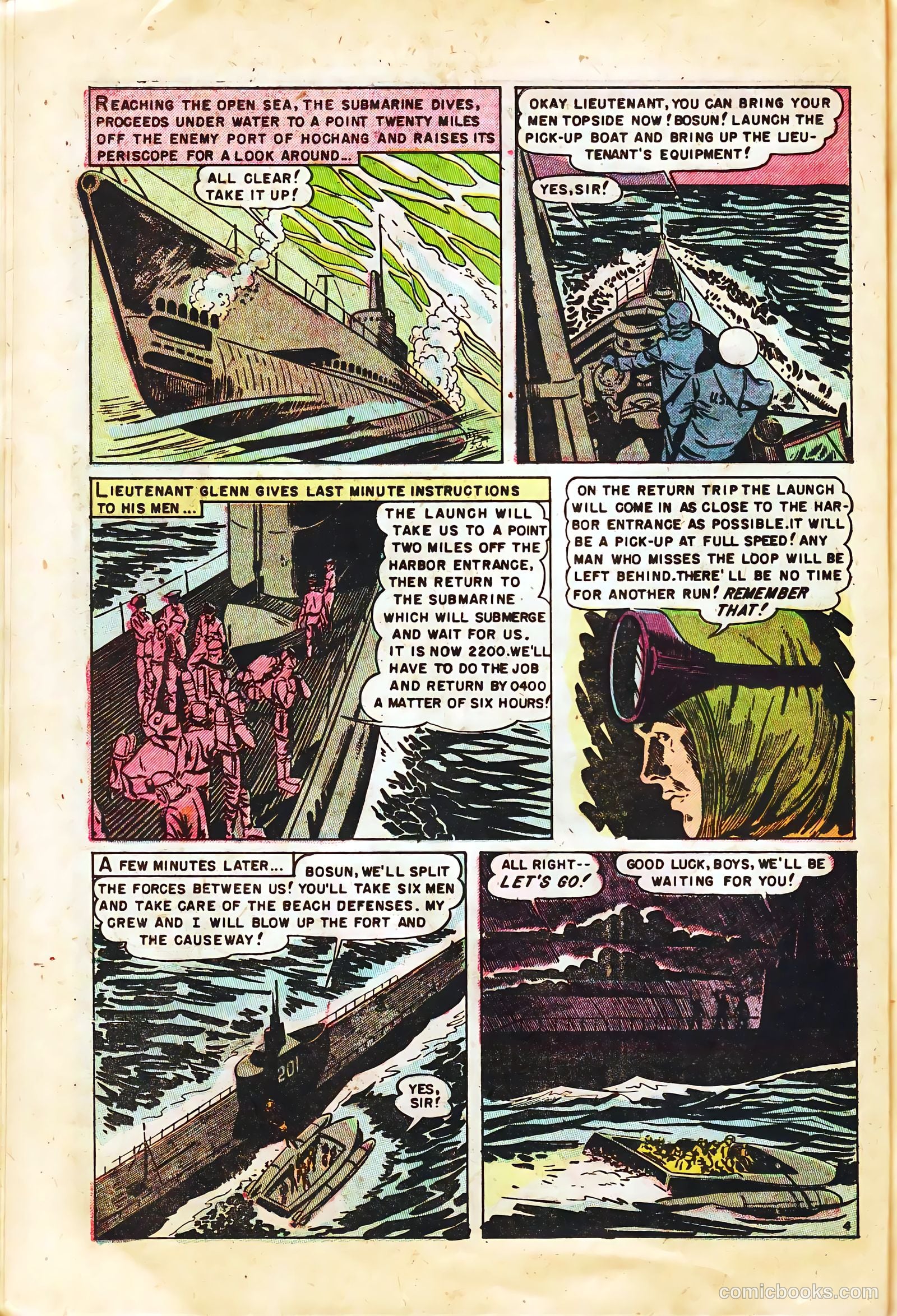 Undersea Fighting Commandos #1 (1952) — page 14 of 36