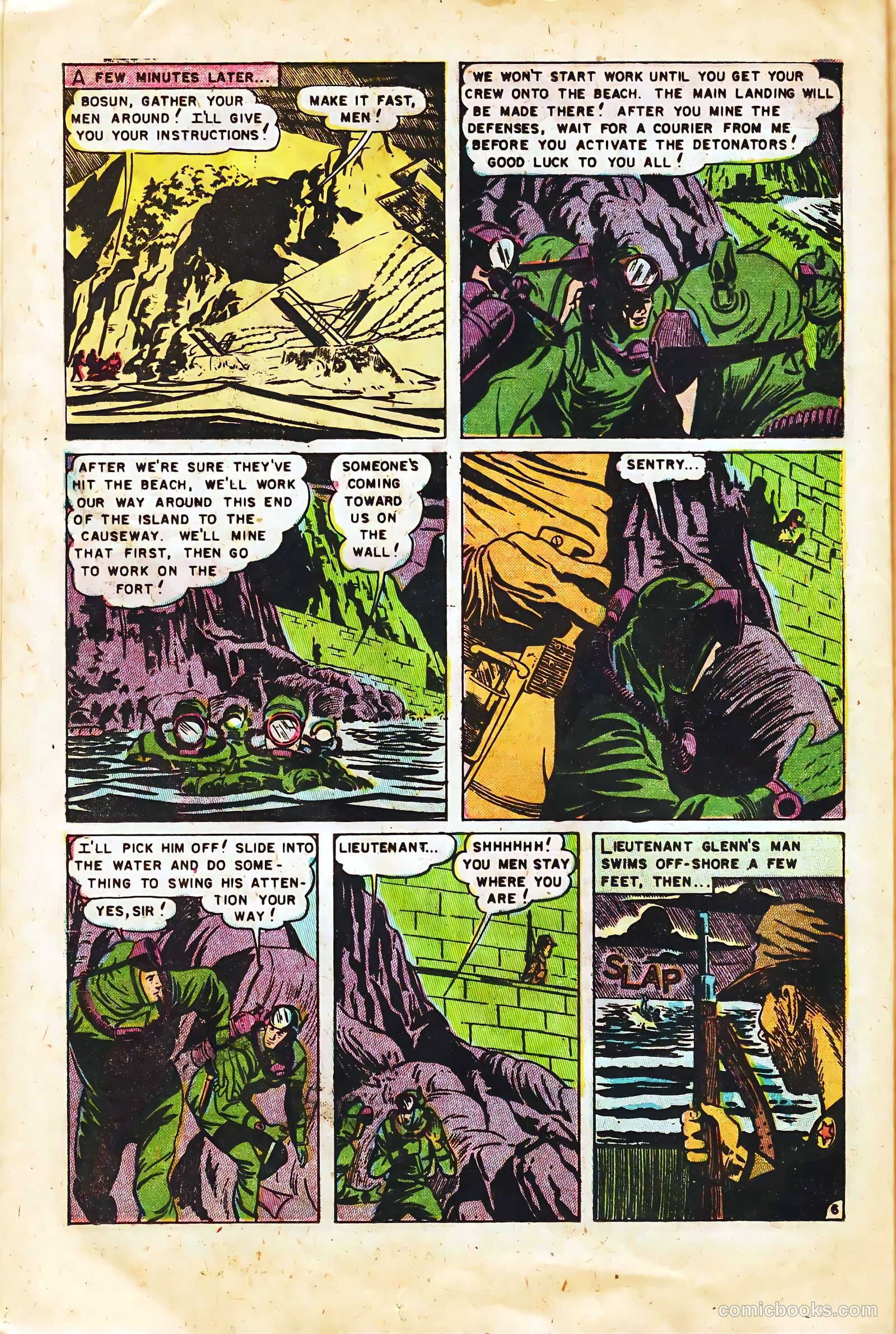 Undersea Fighting Commandos #1 (1952) — page 16 of 36