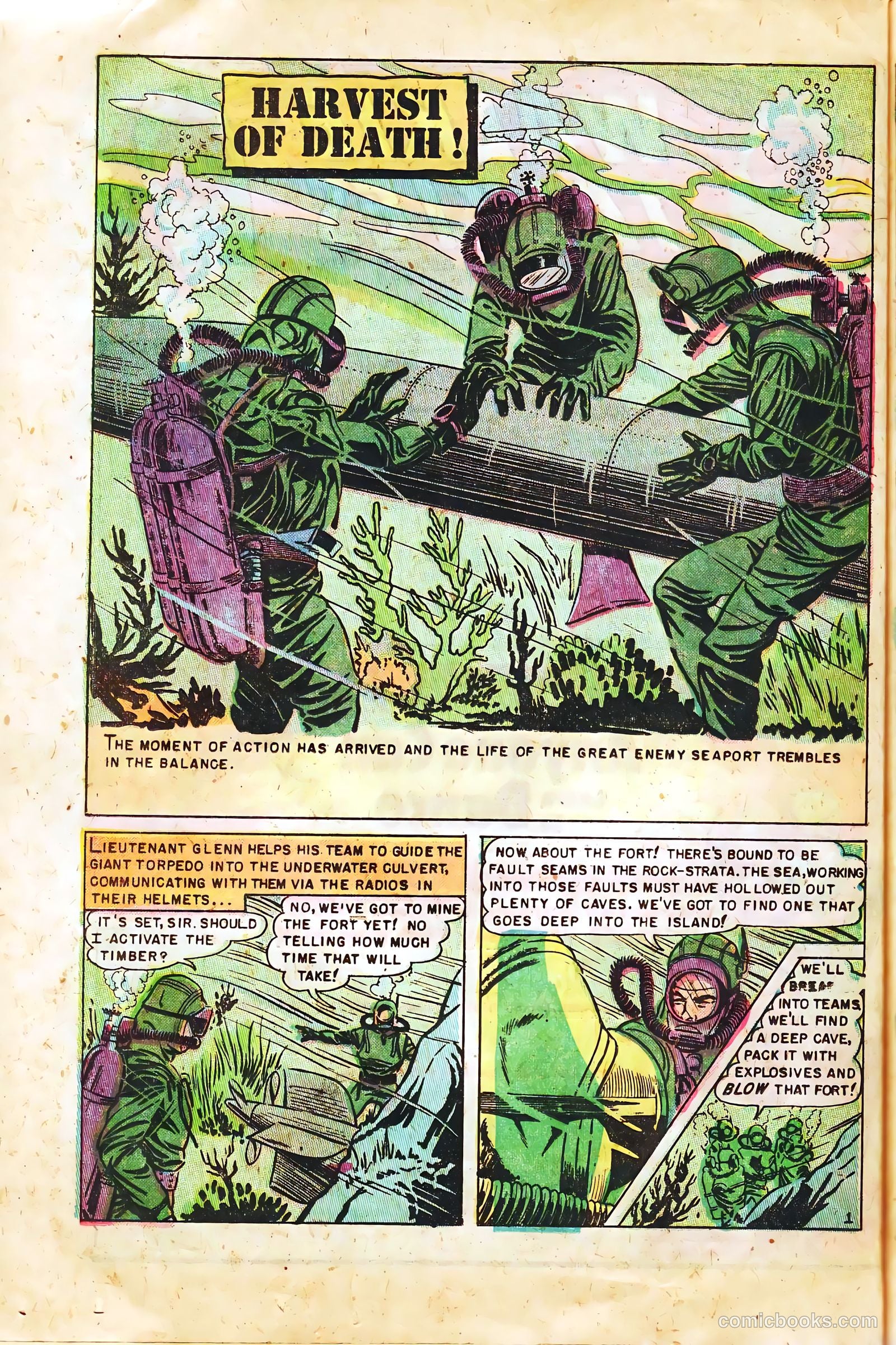 Undersea Fighting Commandos #1 (1952) — page 20 of 36