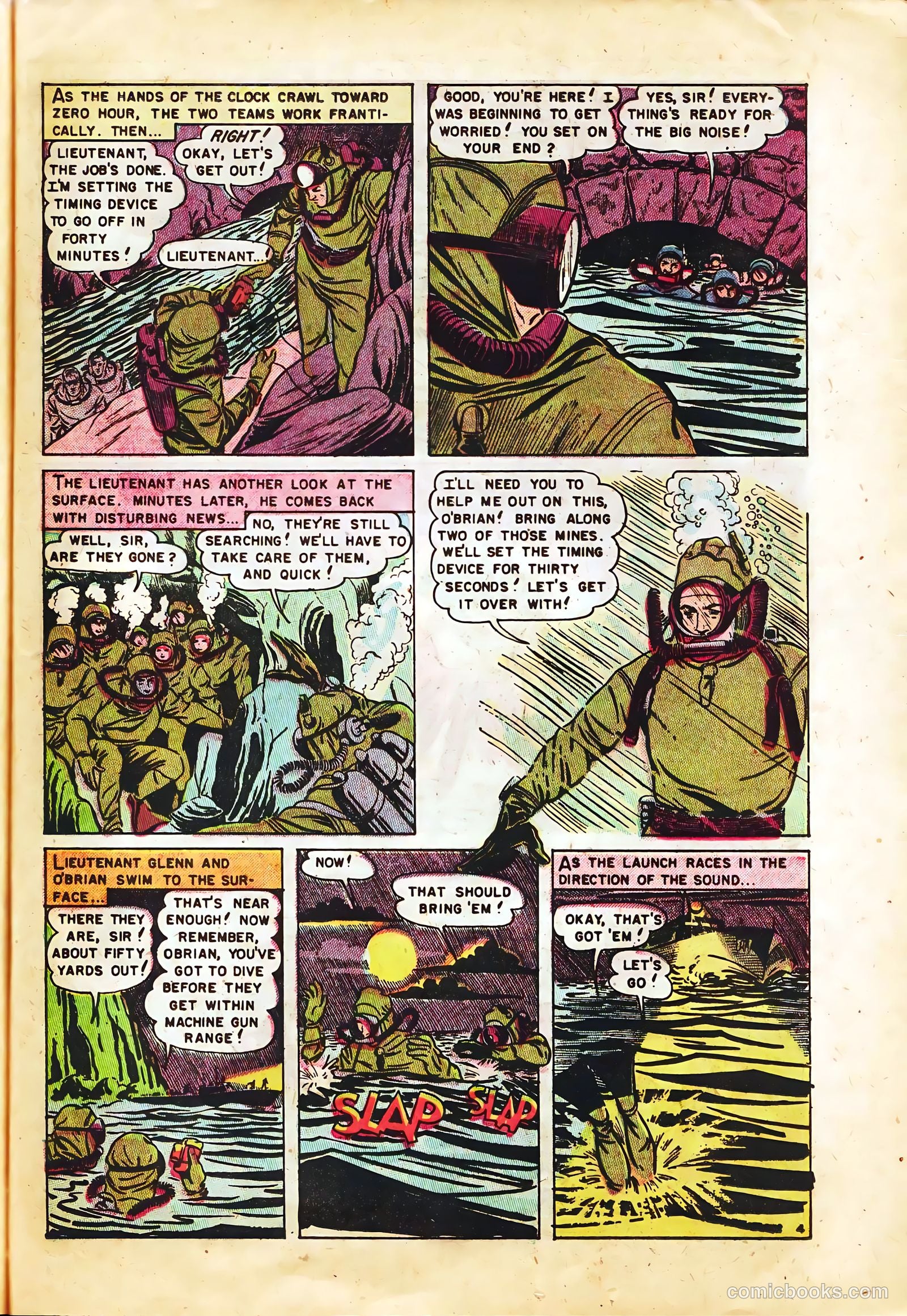 Undersea Fighting Commandos #1 (1952) — page 23 of 36