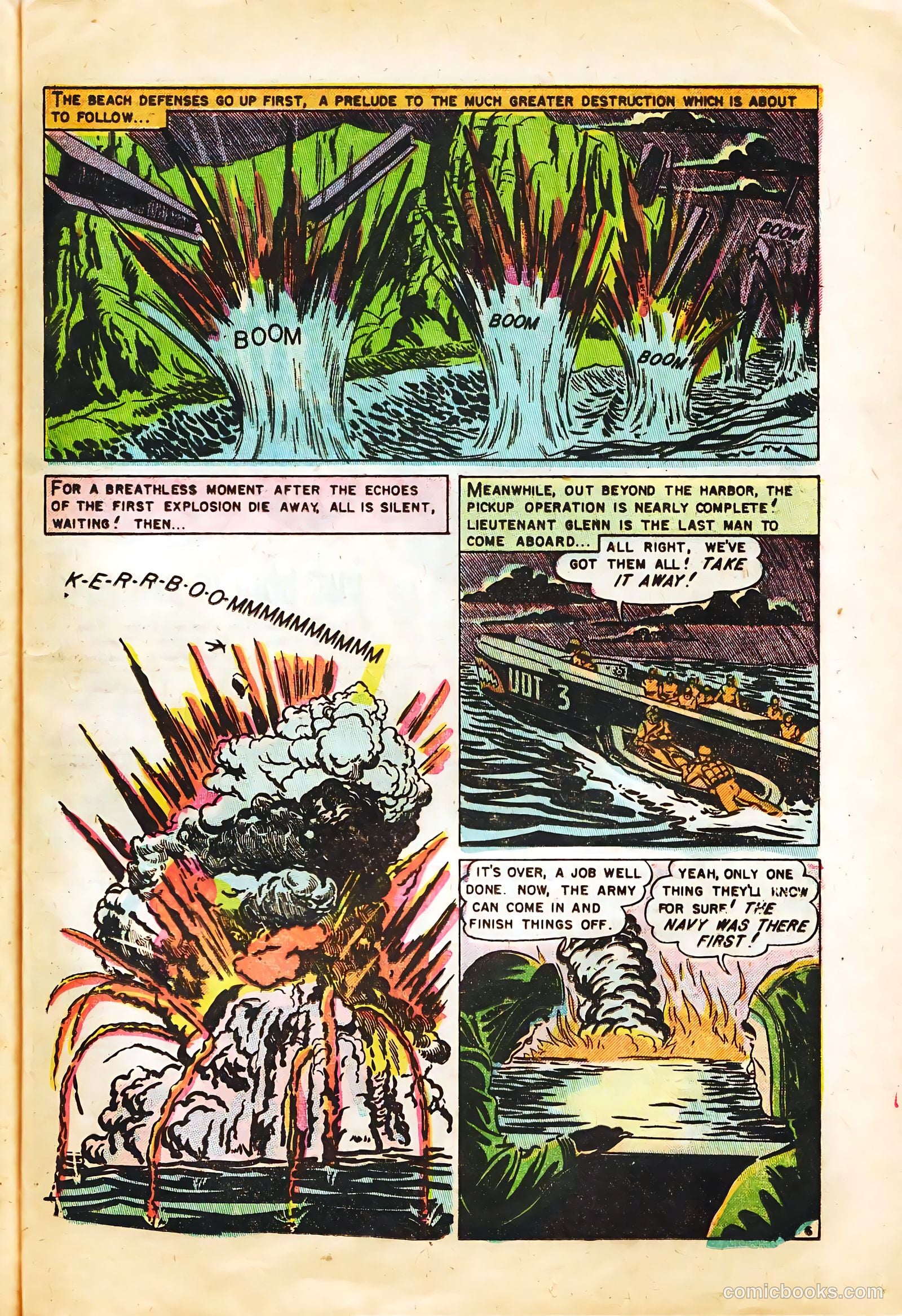 Undersea Fighting Commandos #1 (1952) — page 25 of 36
