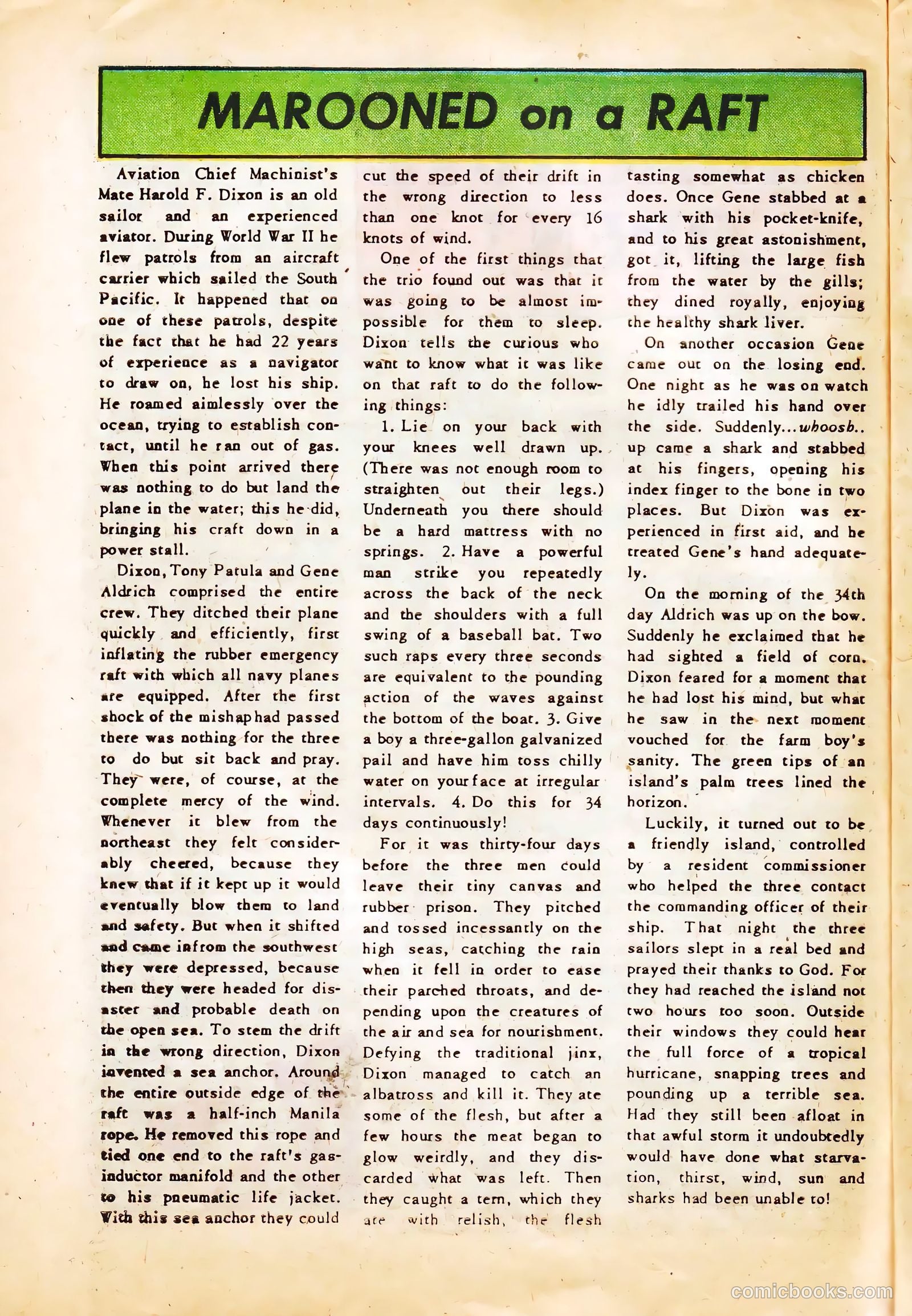 Undersea Fighting Commandos #1 (1952) — page 28 of 36