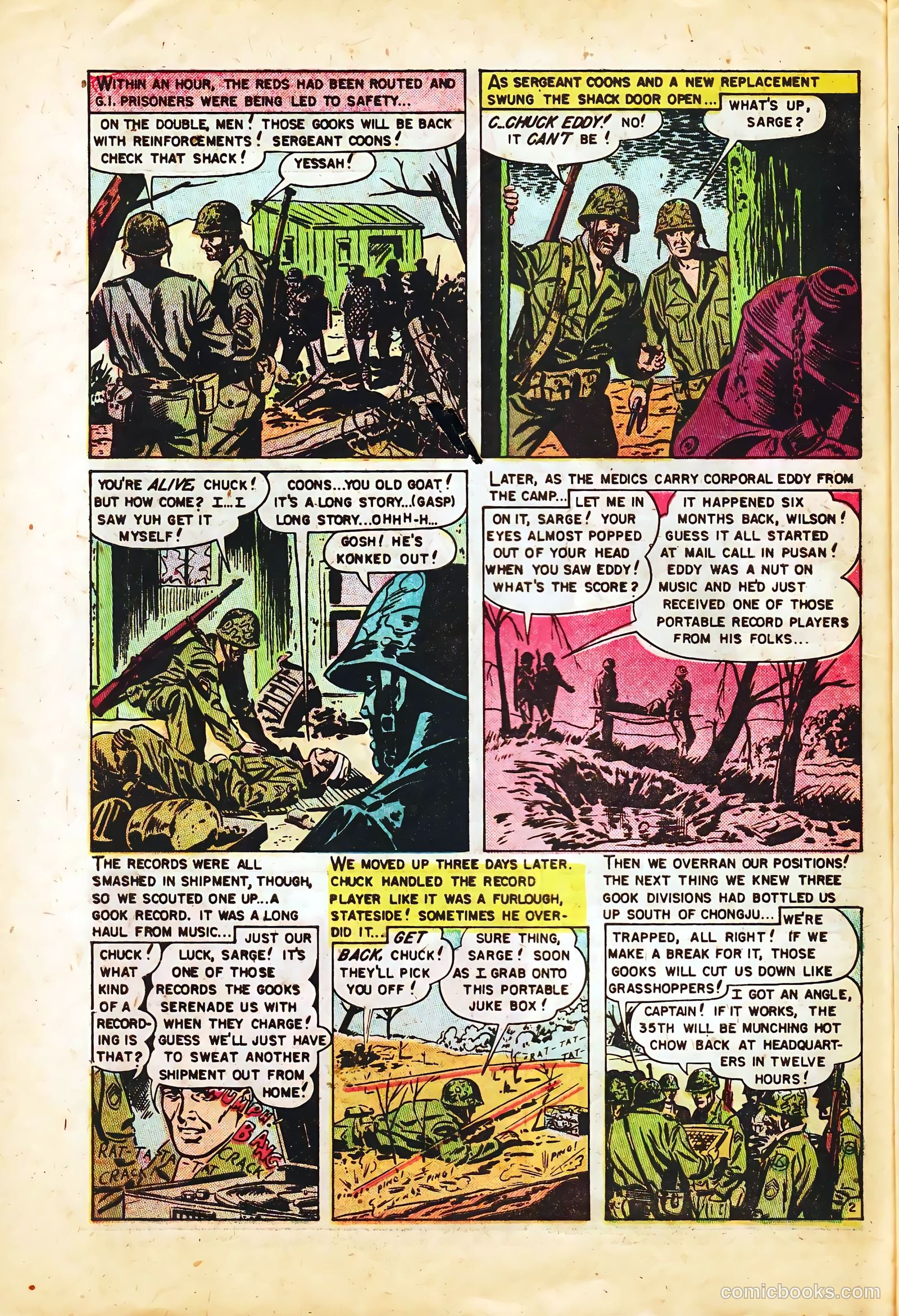 Undersea Fighting Commandos #1 (1952) — page 30 of 36