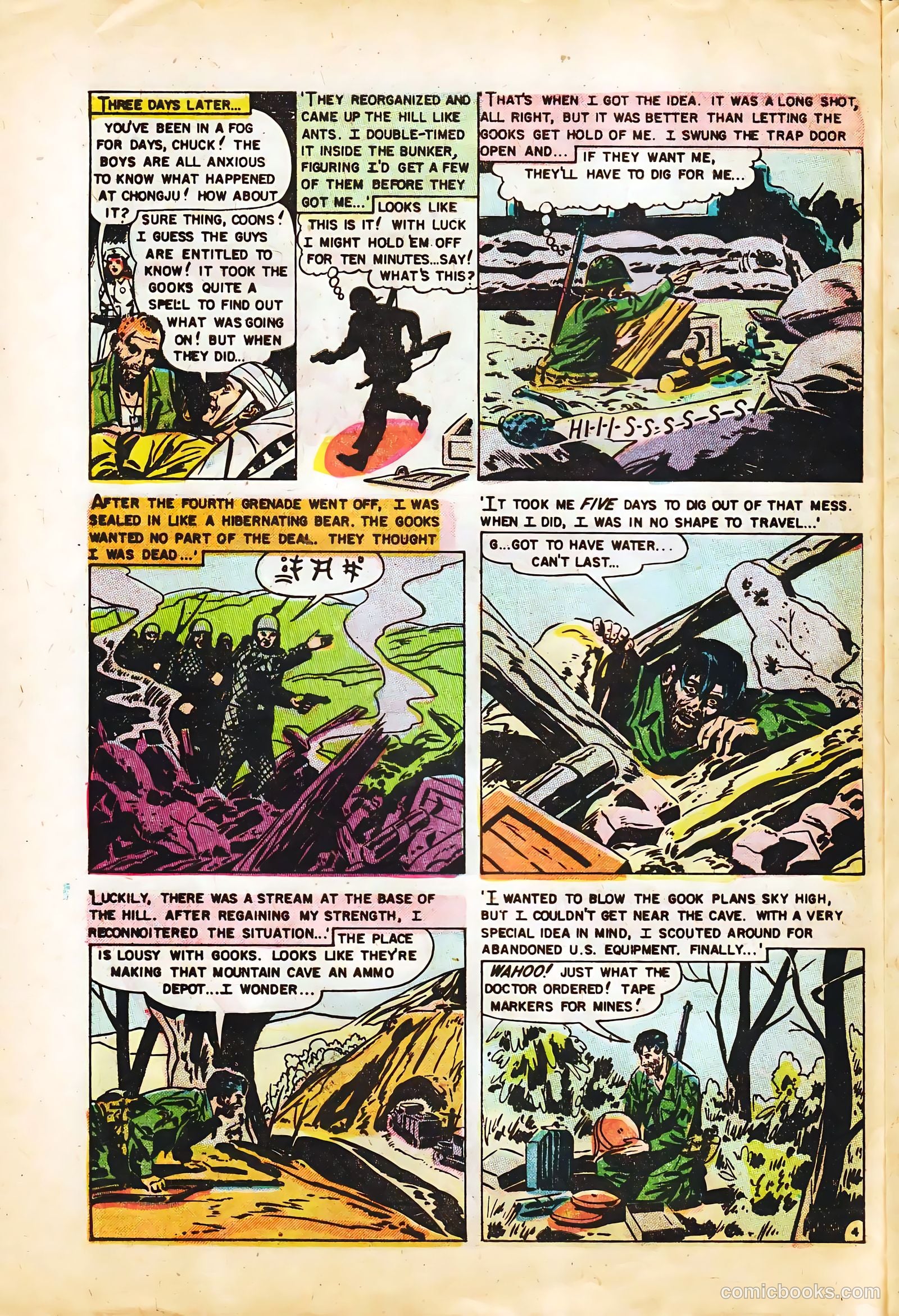 Undersea Fighting Commandos #1 (1952) — page 32 of 36