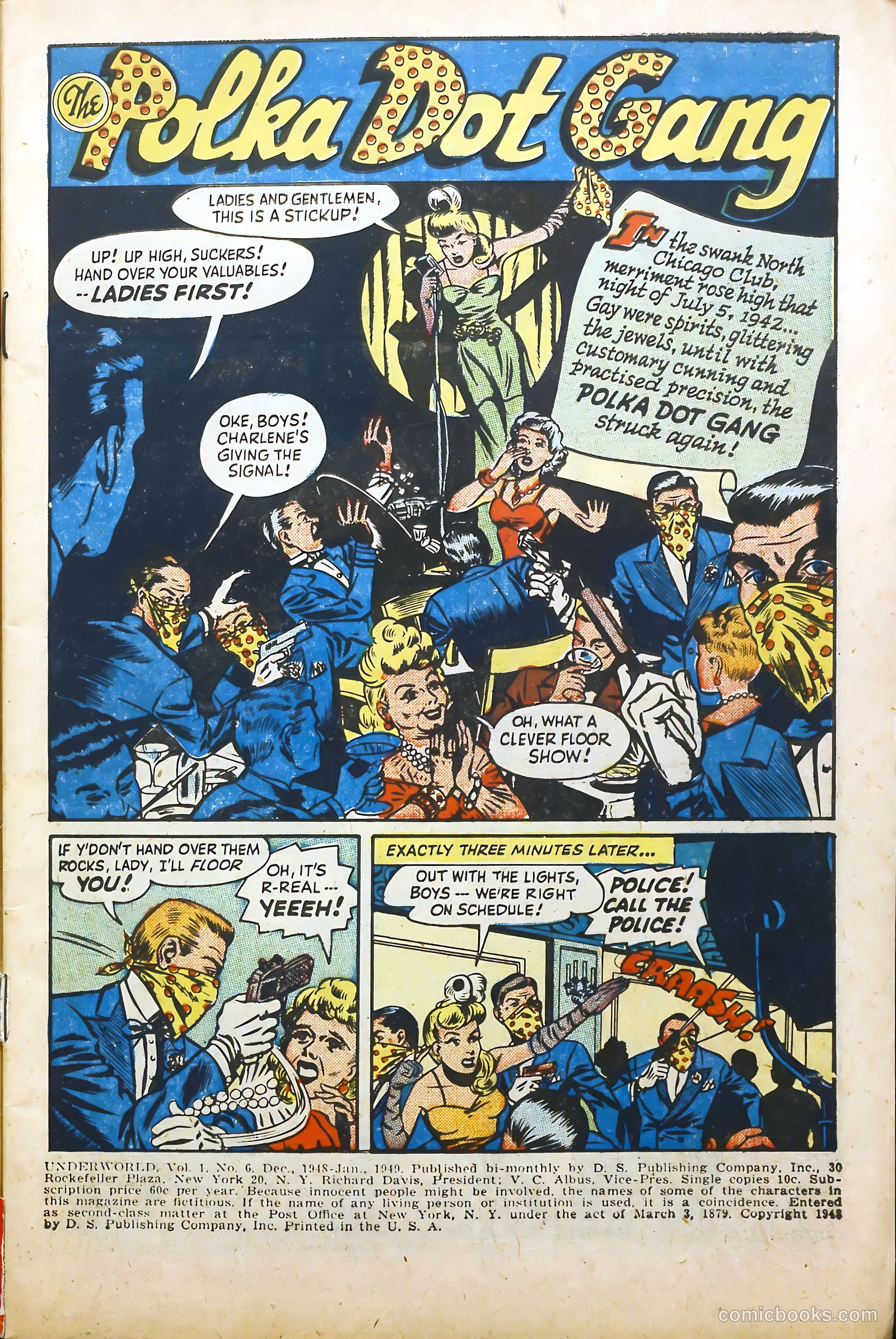 Underworld #6 (1948) — page 3 of 52