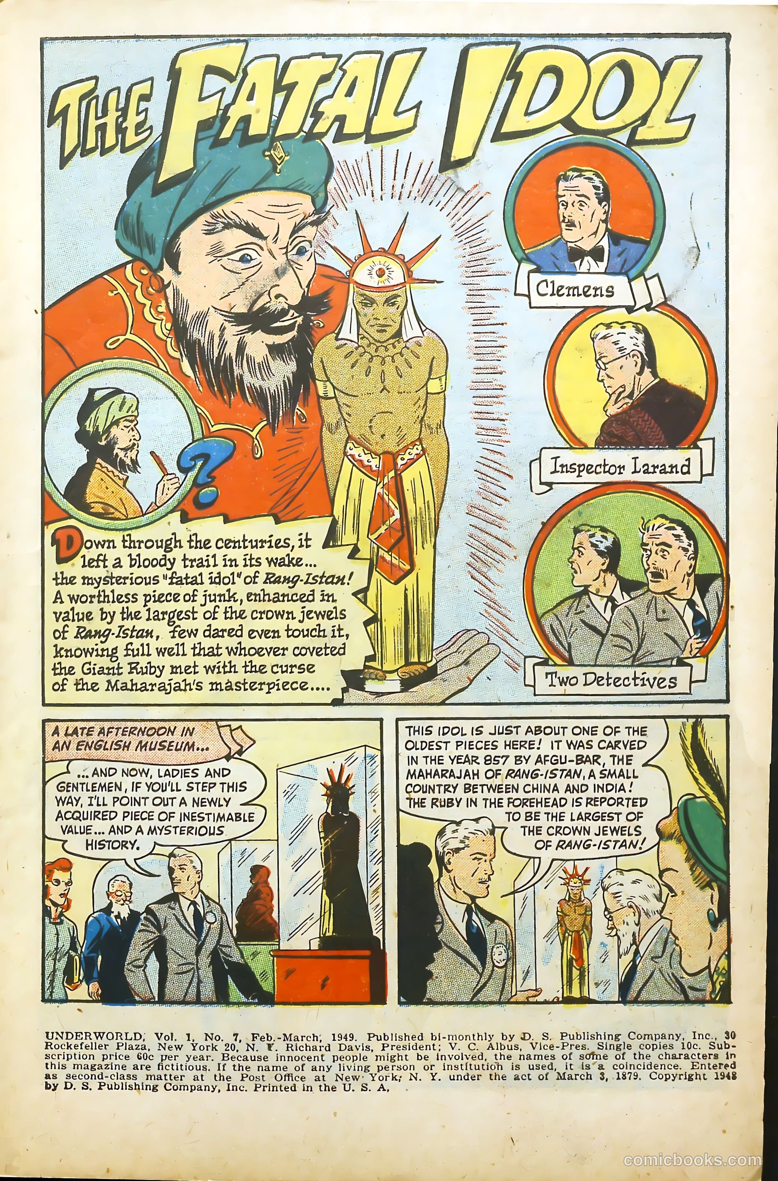 Underworld #7 (1949) — page 3 of 51