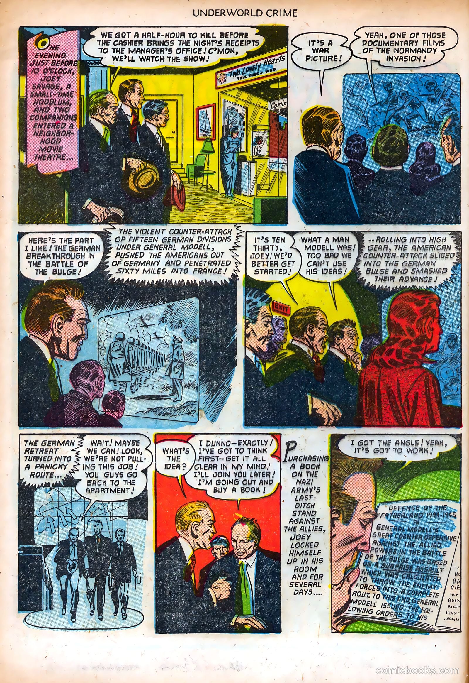 Underworld Crime #1 (1952) — page 4 of 36