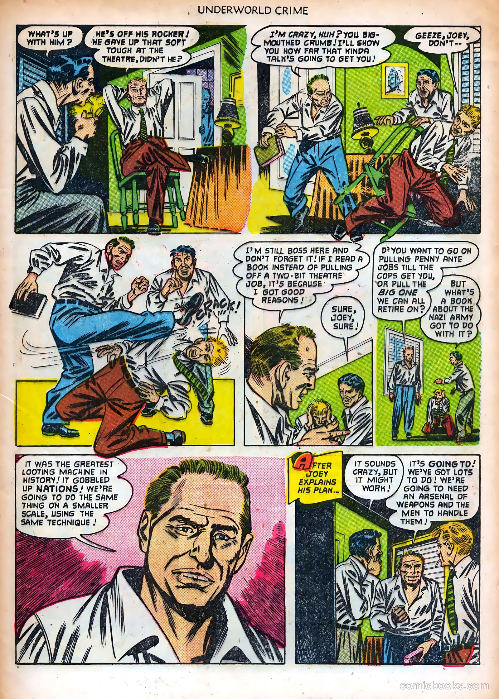 Underworld Crime #1 (1952) — page 5 of 36