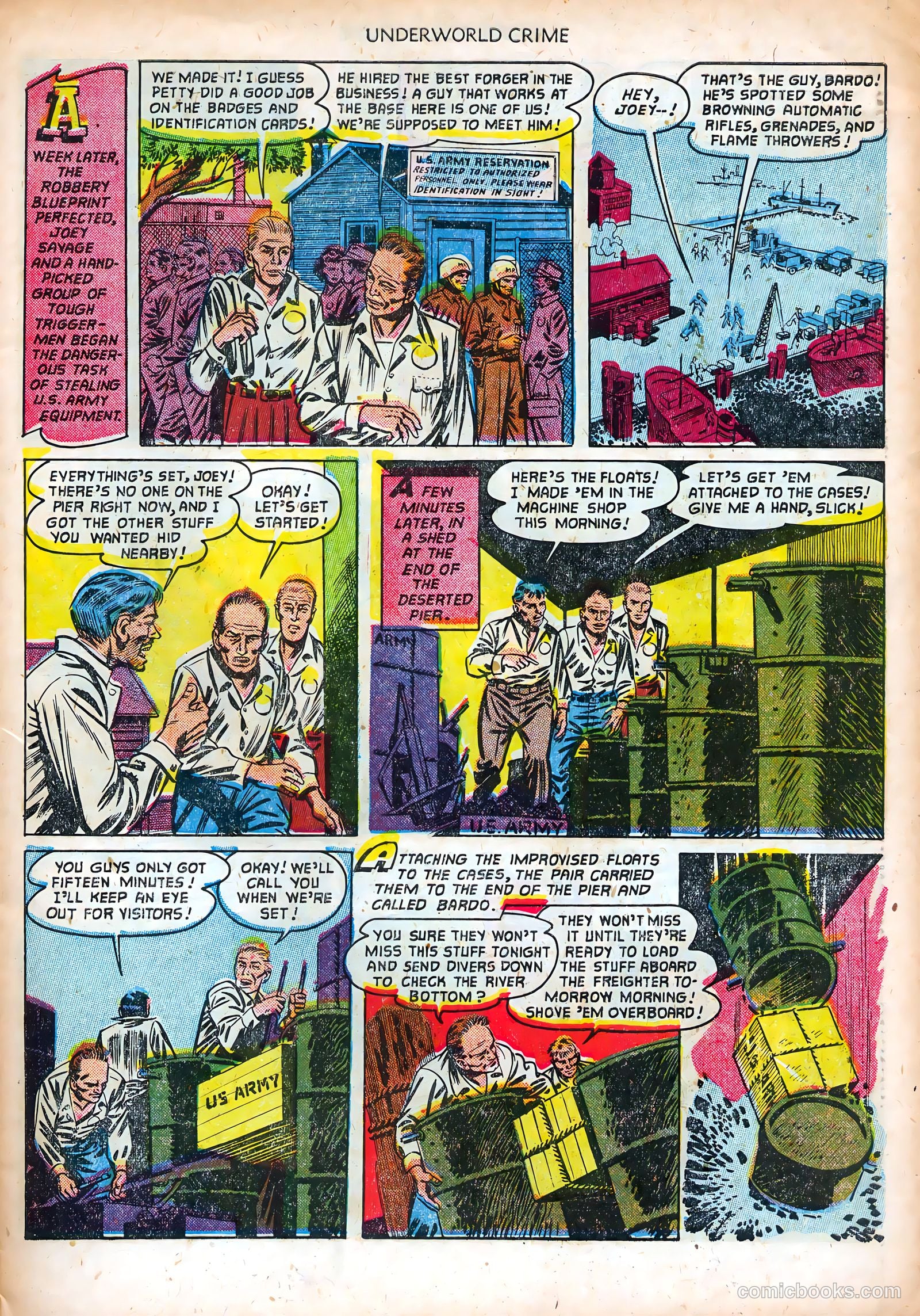 Underworld Crime #1 (1952) — page 7 of 36