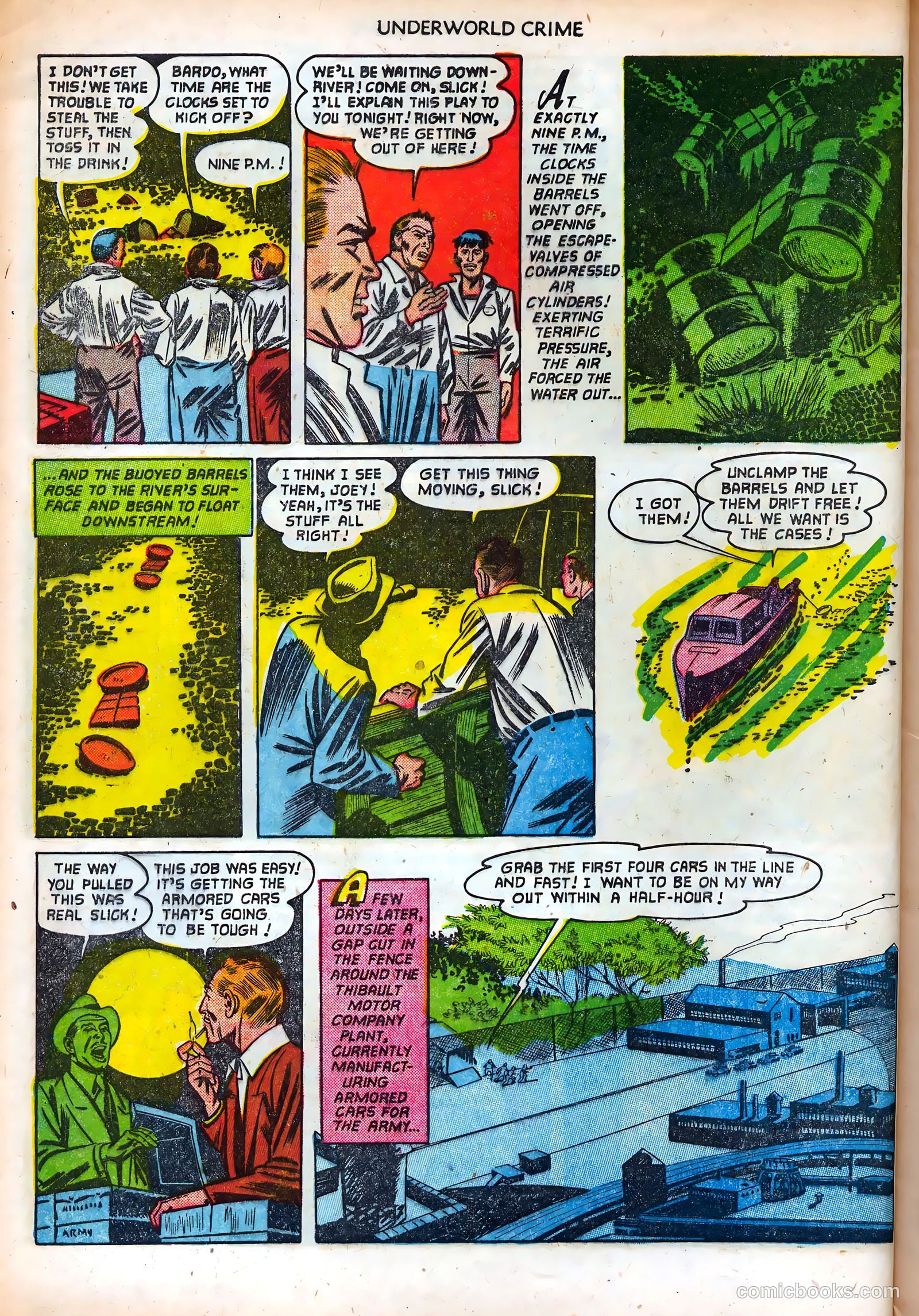 Underworld Crime #1 (1952) — page 8 of 36