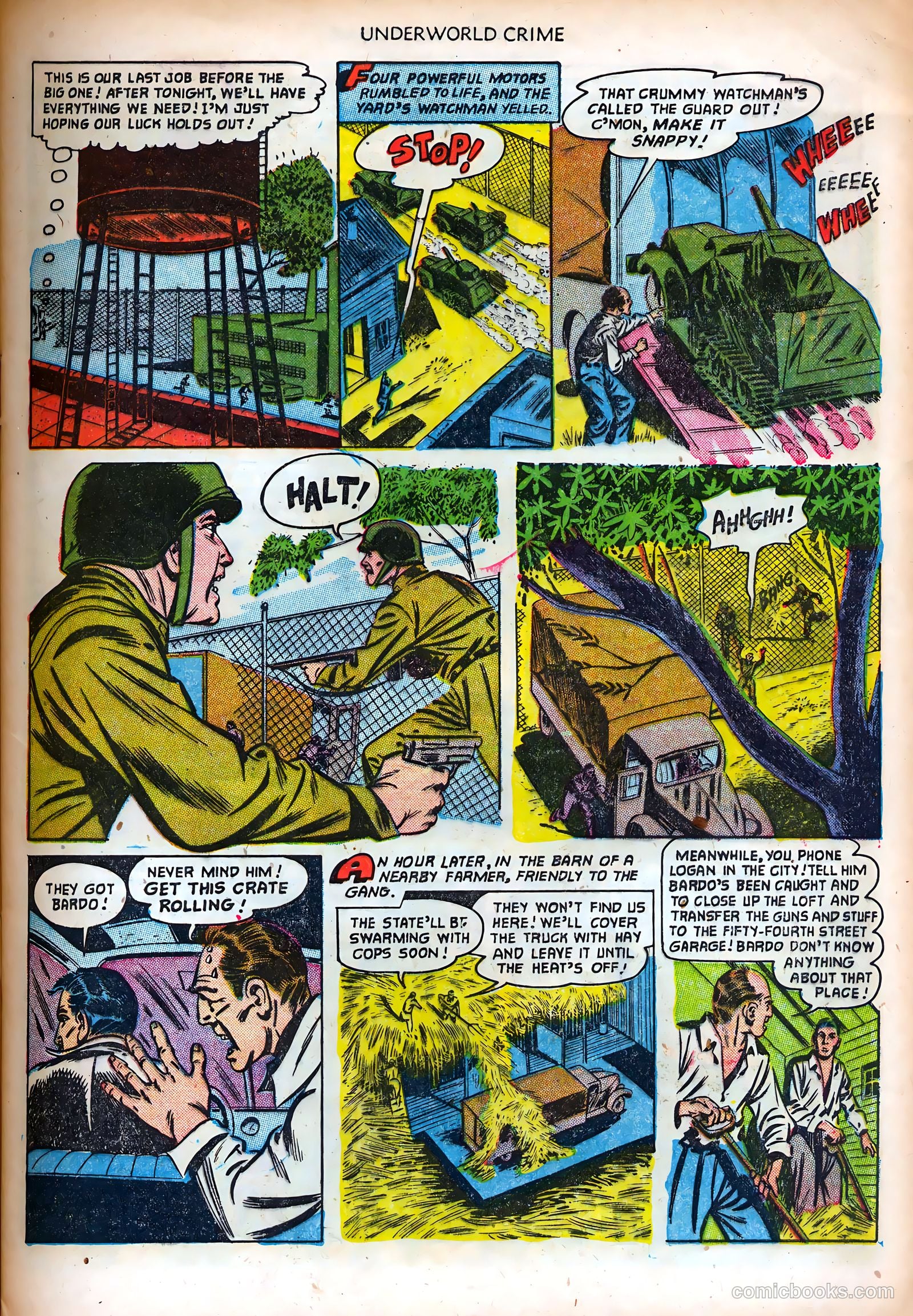 Underworld Crime #1 (1952) — page 9 of 36