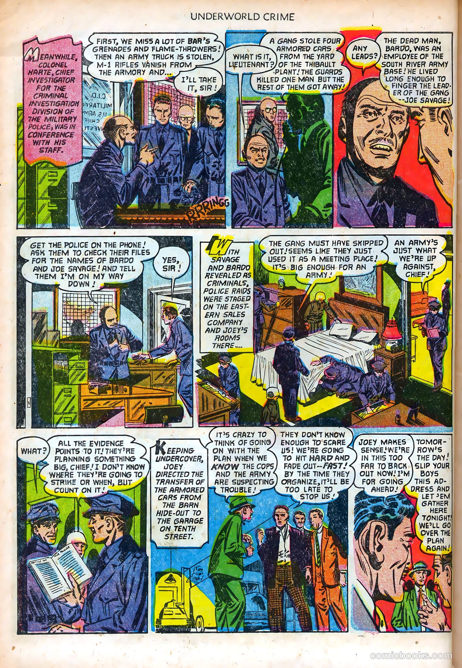 Underworld Crime #1 (1952) — page 10 of 36