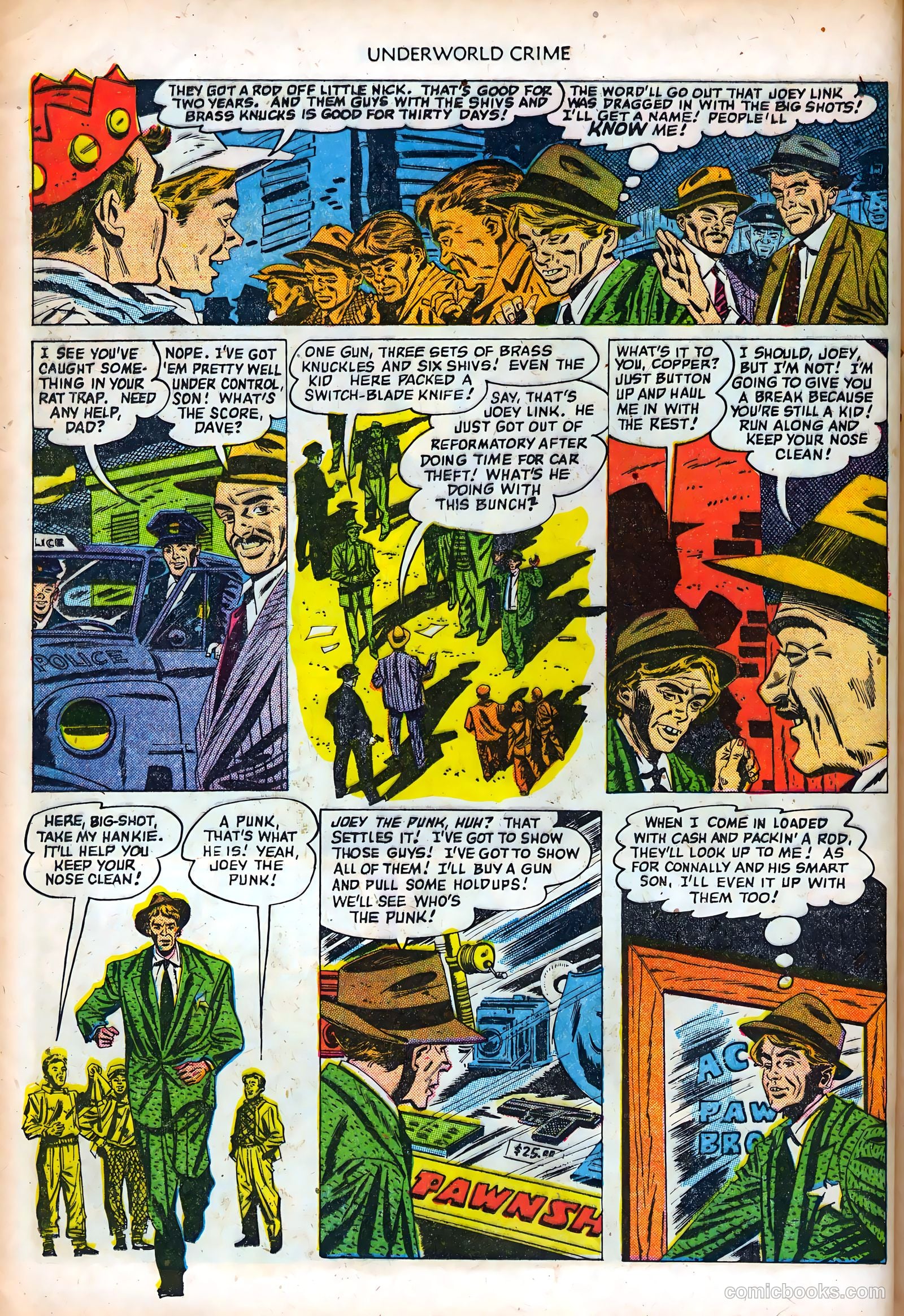 Underworld Crime #1 (1952) — page 16 of 36