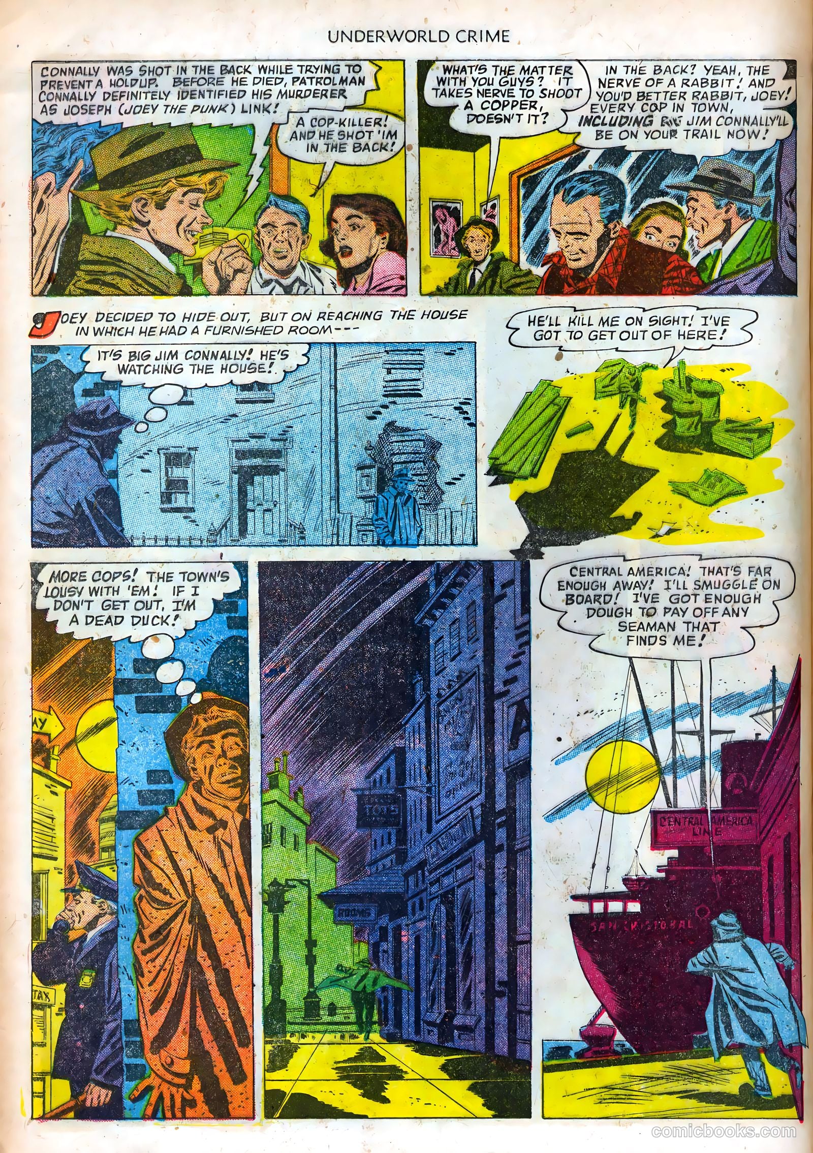 Underworld Crime #1 (1952) — page 20 of 36