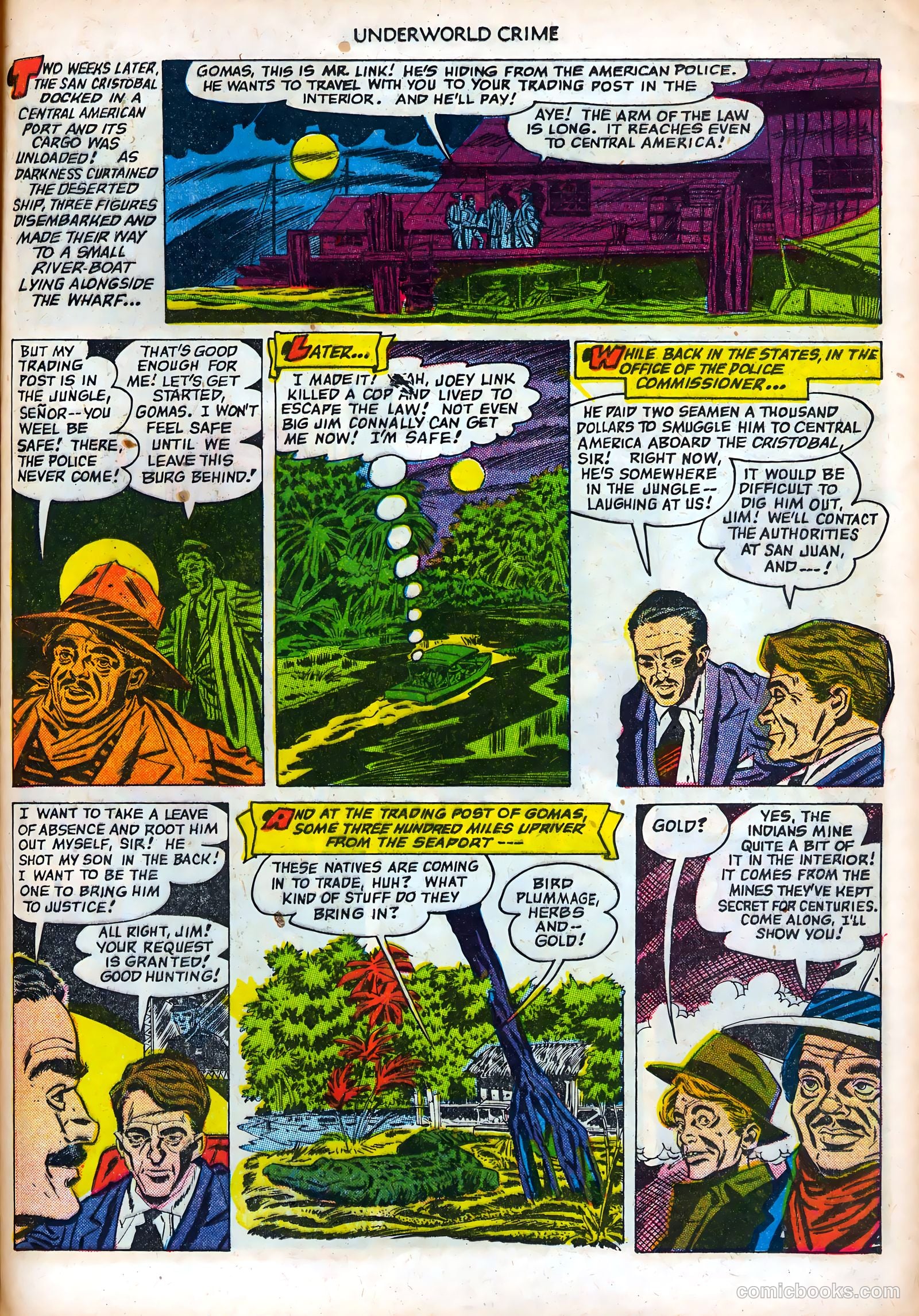 Underworld Crime #1 (1952) — page 21 of 36