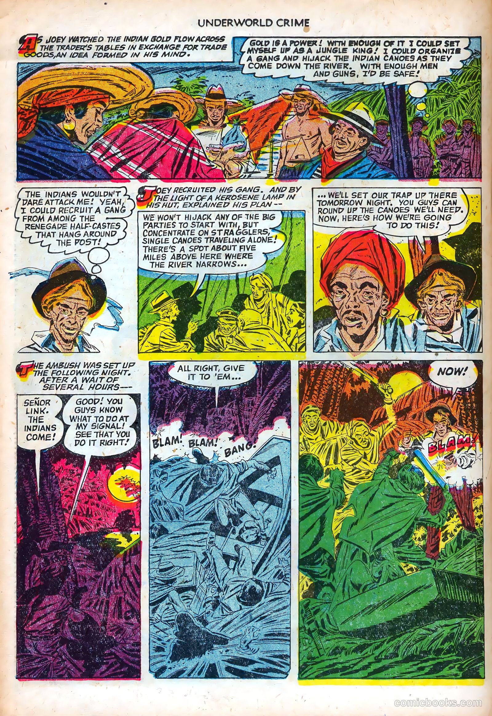 Underworld Crime #1 (1952) — page 22 of 36