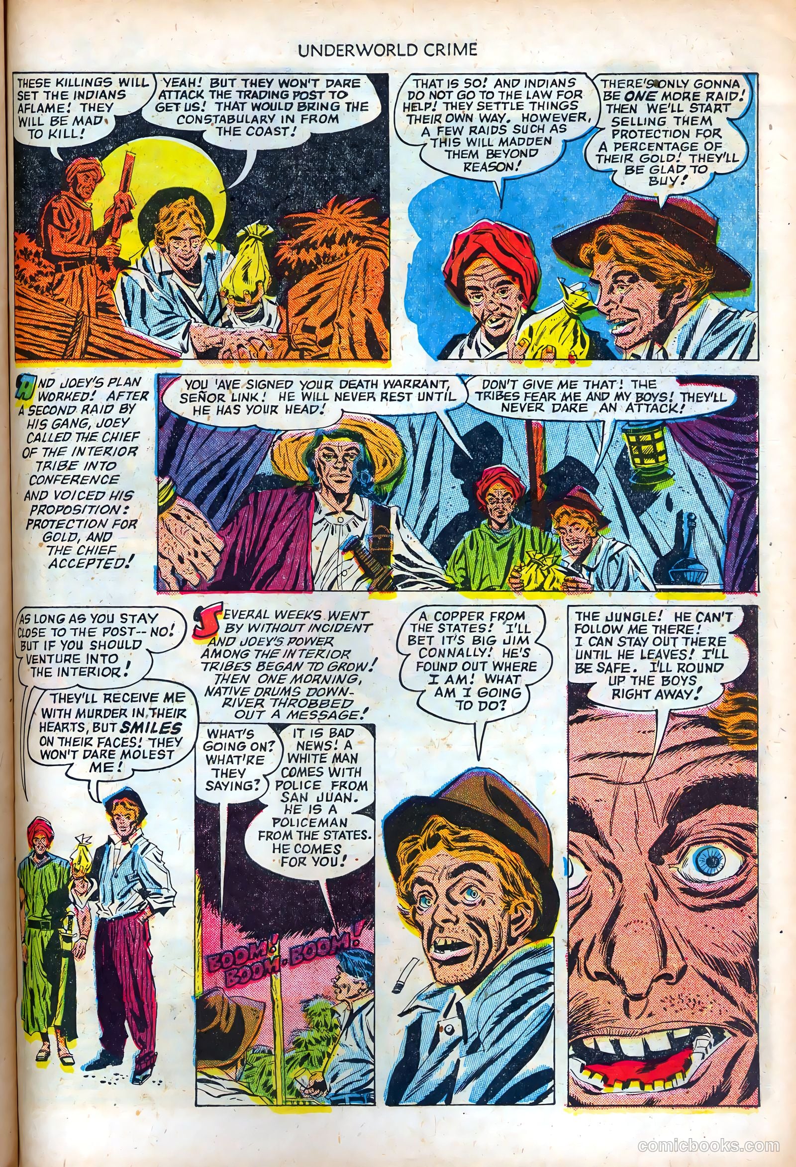 Underworld Crime #1 (1952) — page 23 of 36