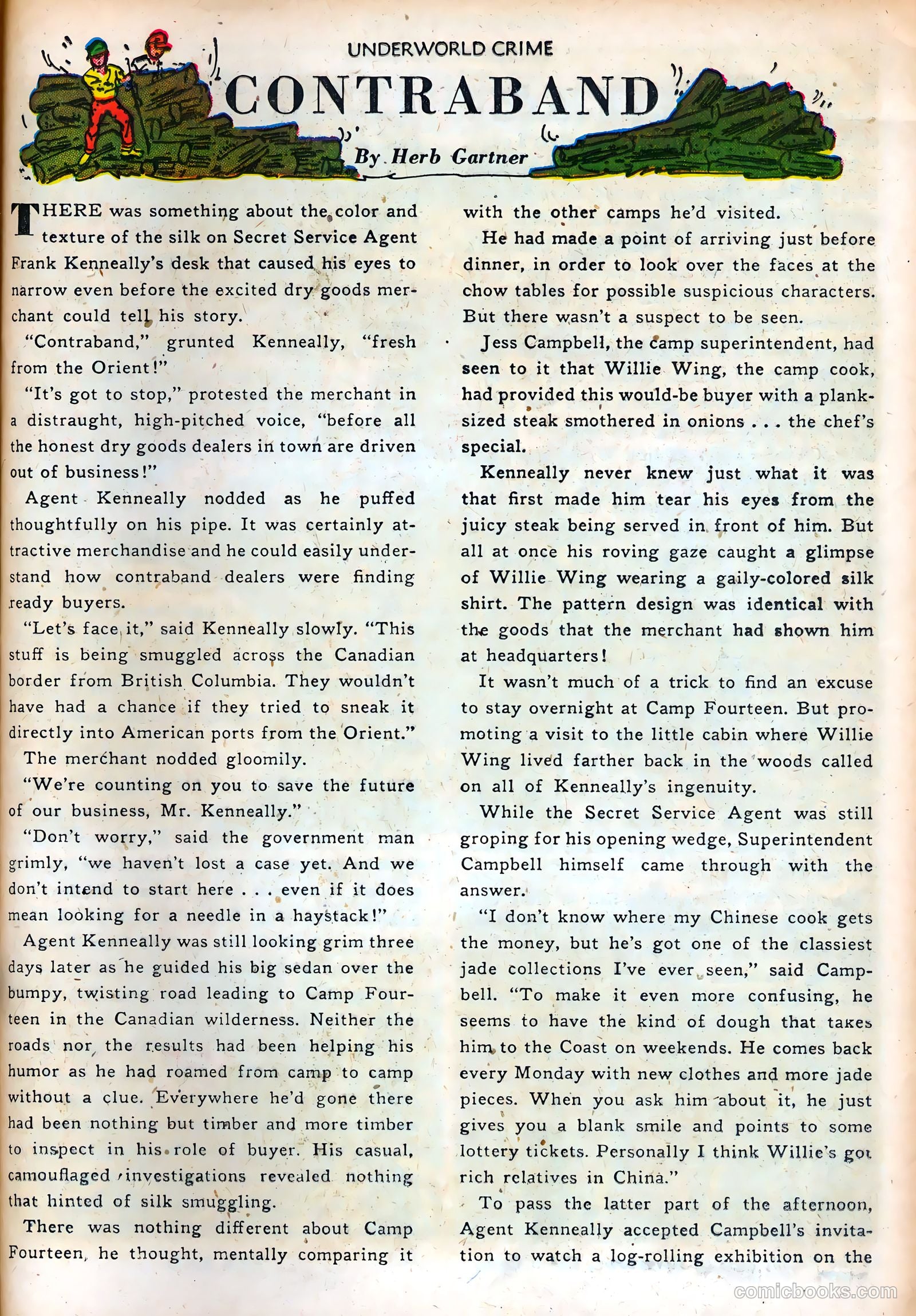Underworld Crime #1 (1952) — page 25 of 36