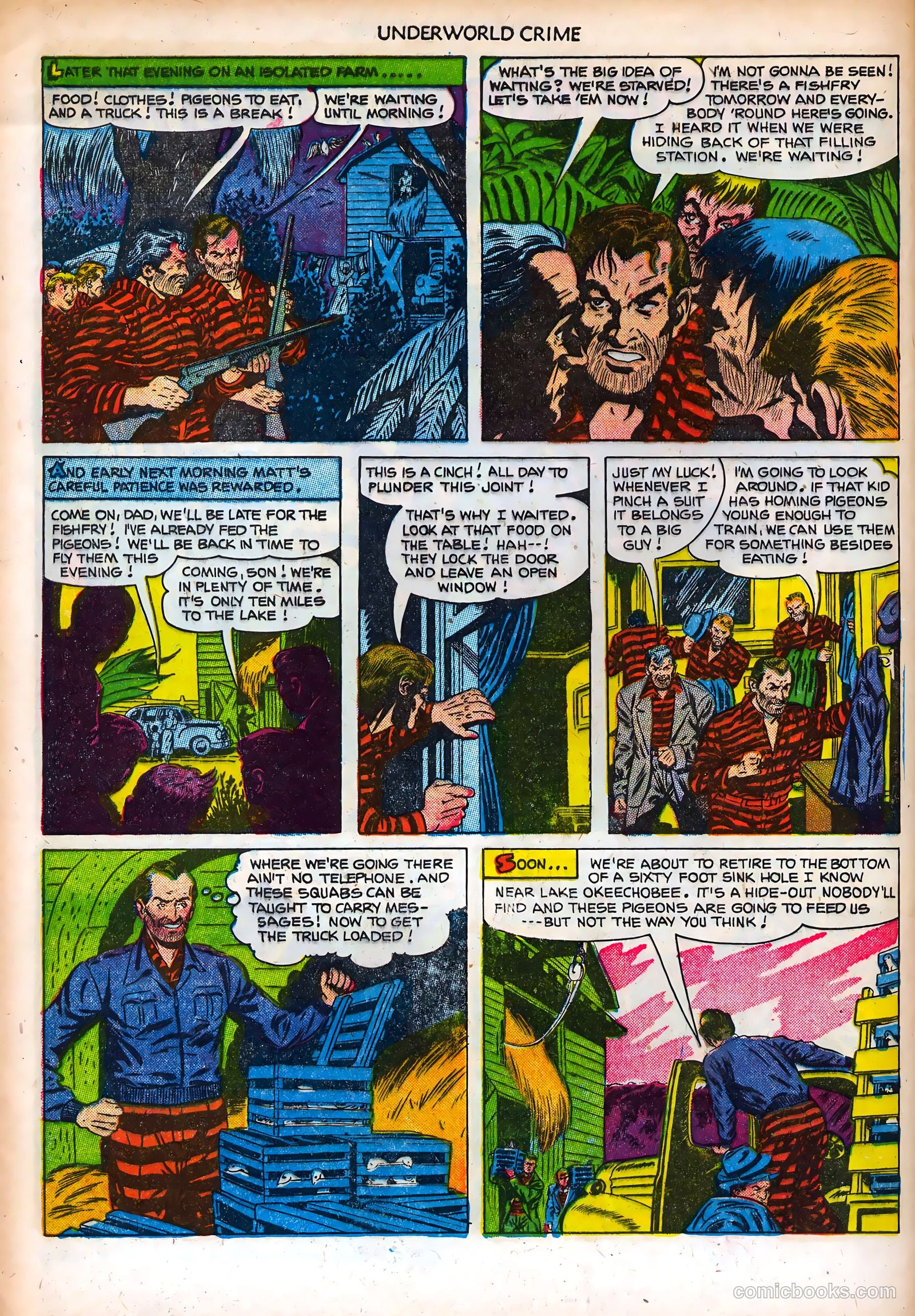 Underworld Crime #1 (1952) — page 28 of 36