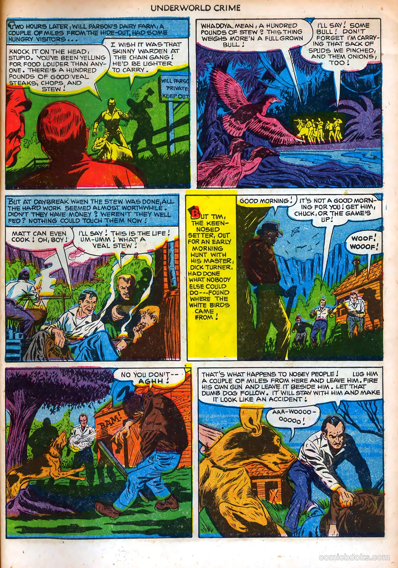 Underworld Crime #1 (1952) — page 31 of 36