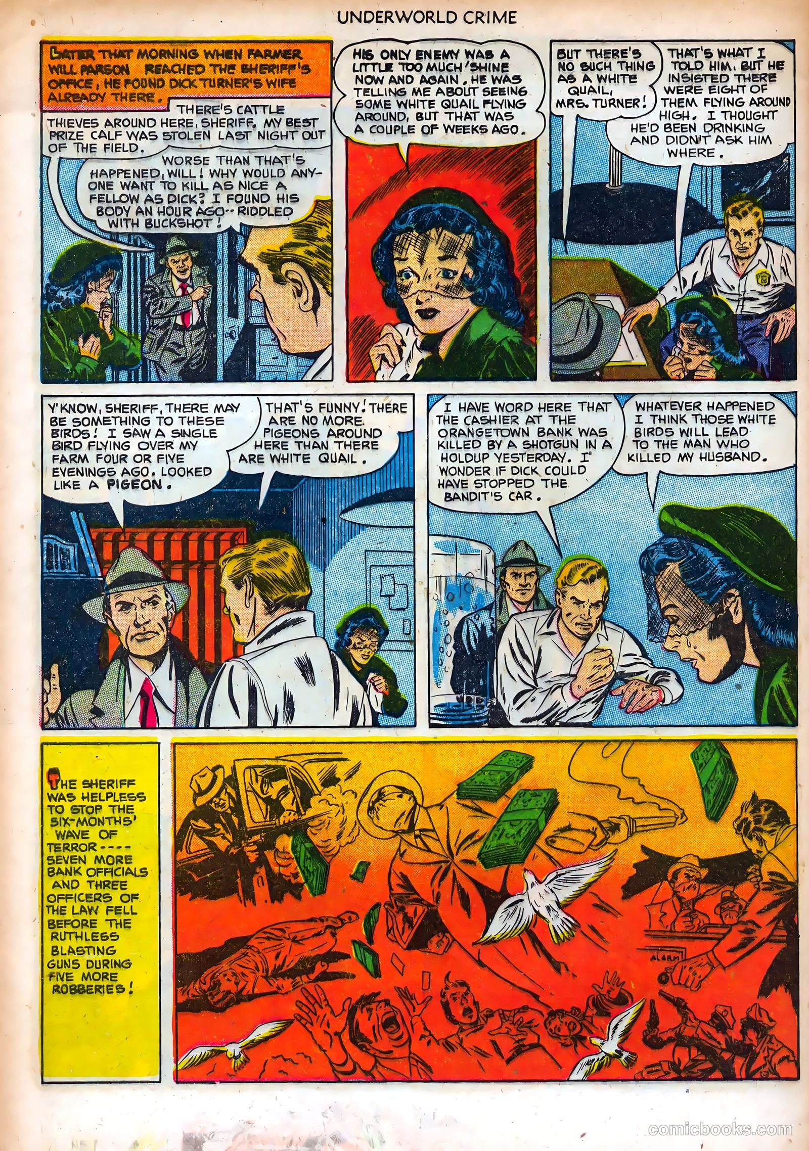 Underworld Crime #1 (1952) — page 32 of 36