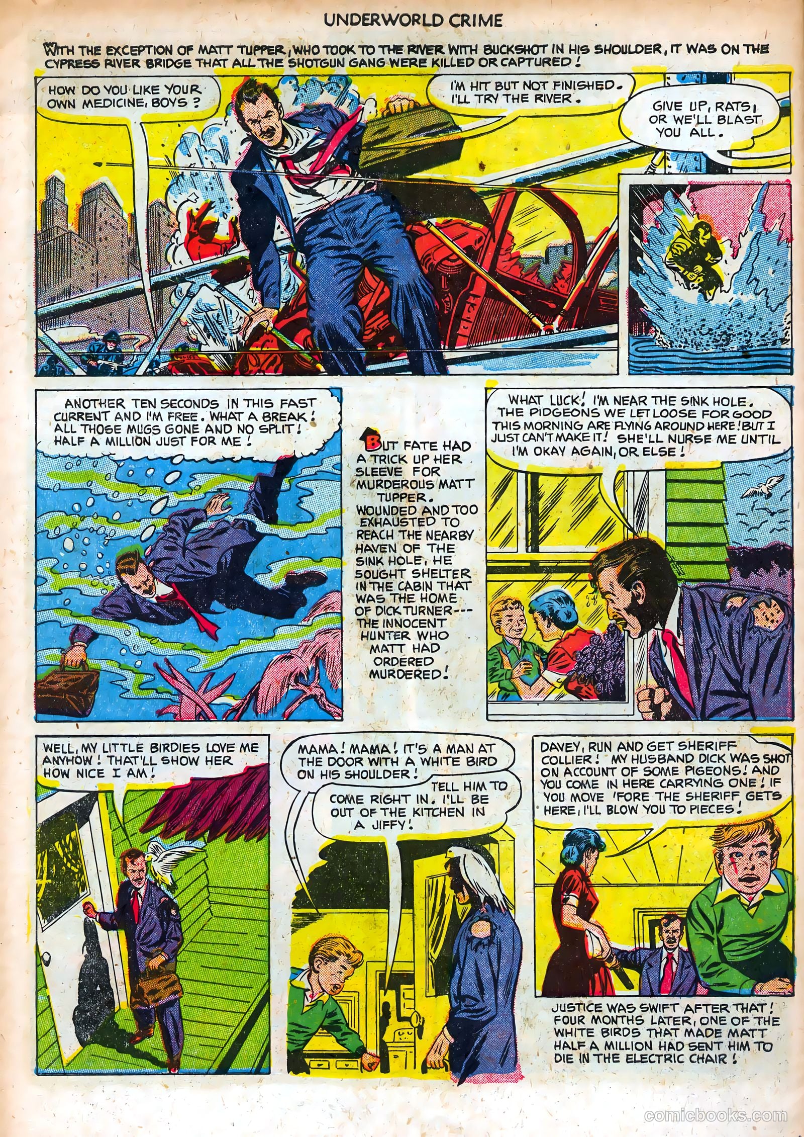 Underworld Crime #1 (1952) — page 34 of 36