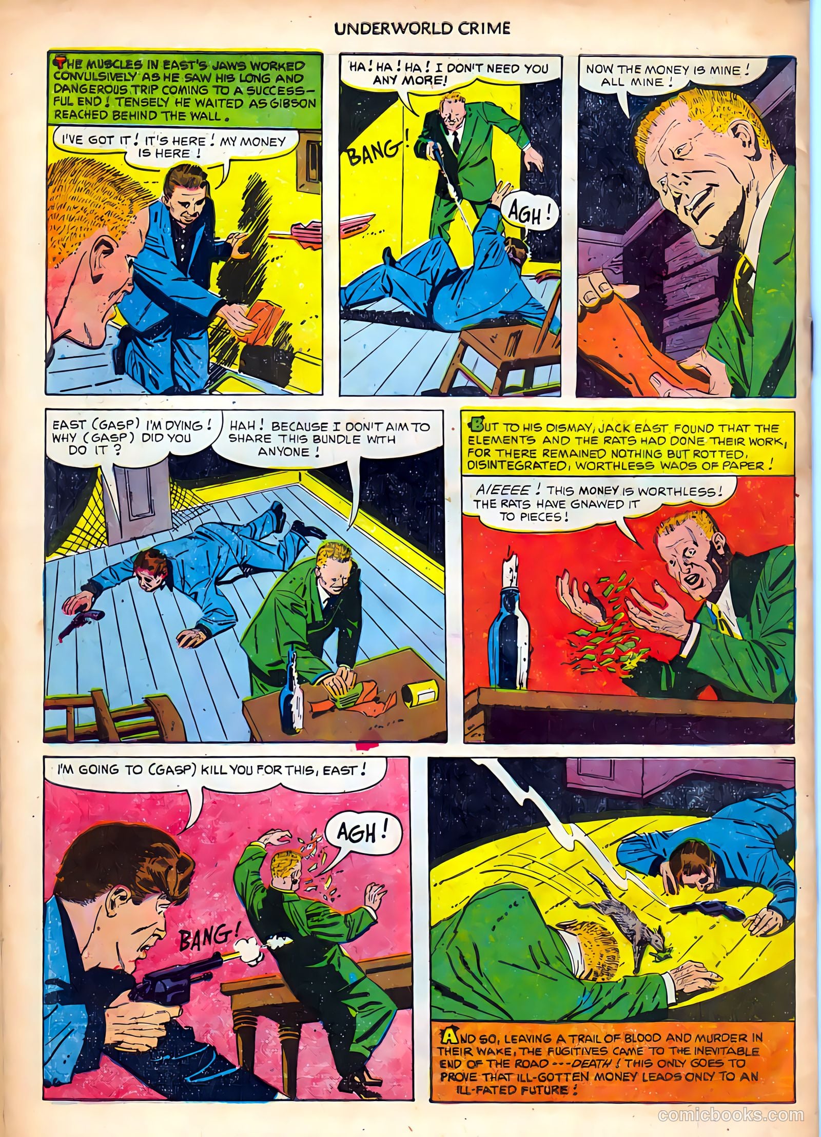 Underworld Crime #2 (1952) — page 34 of 36