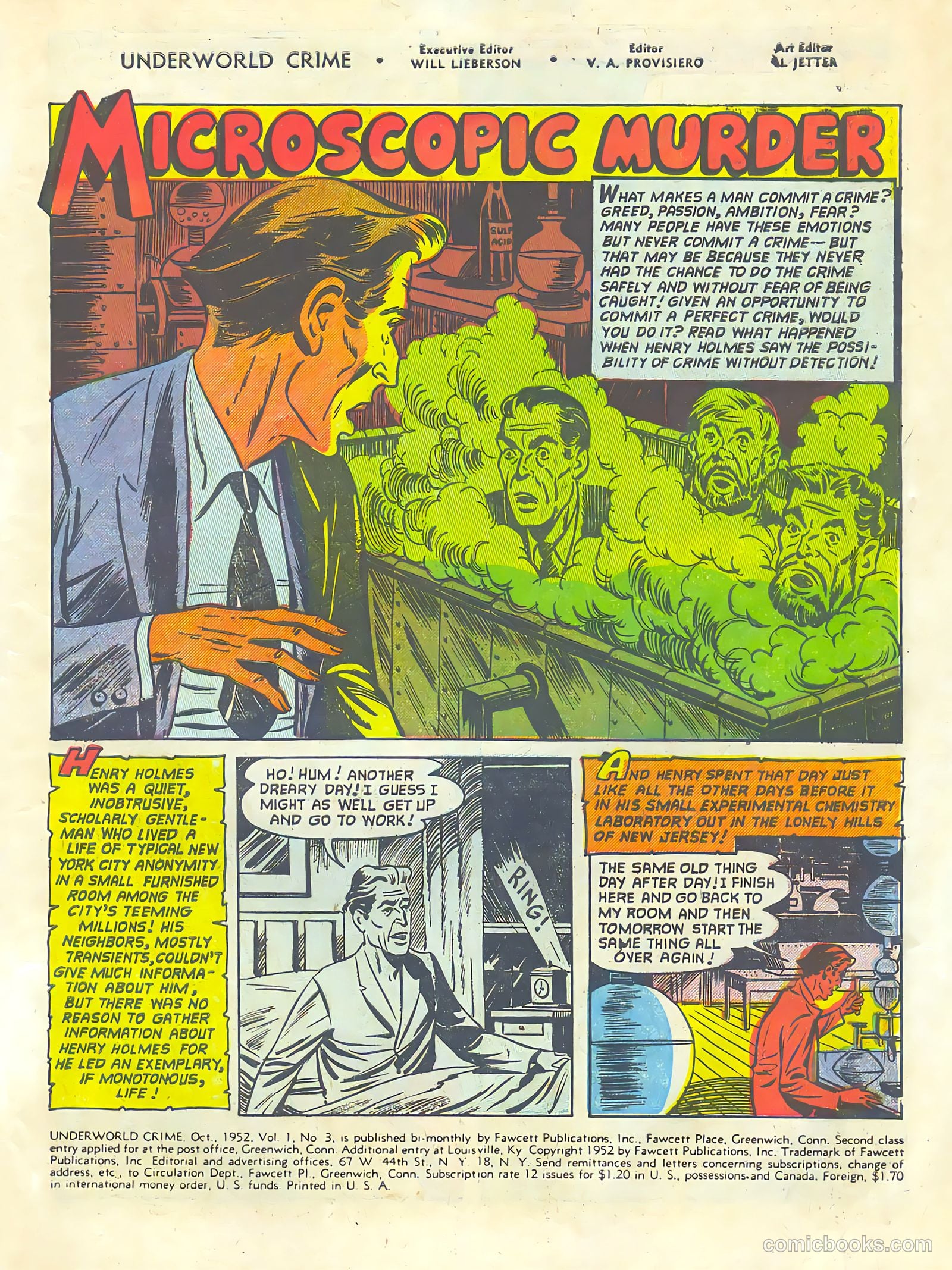 Underworld Crime #3 (1952) — page 3 of 36