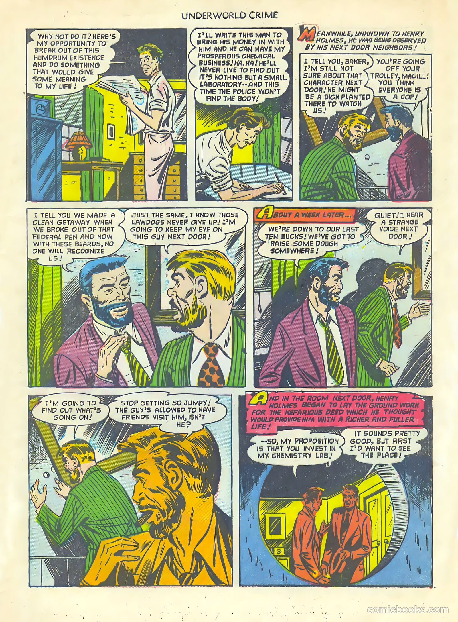 Underworld Crime #3 (1952) — page 5 of 36