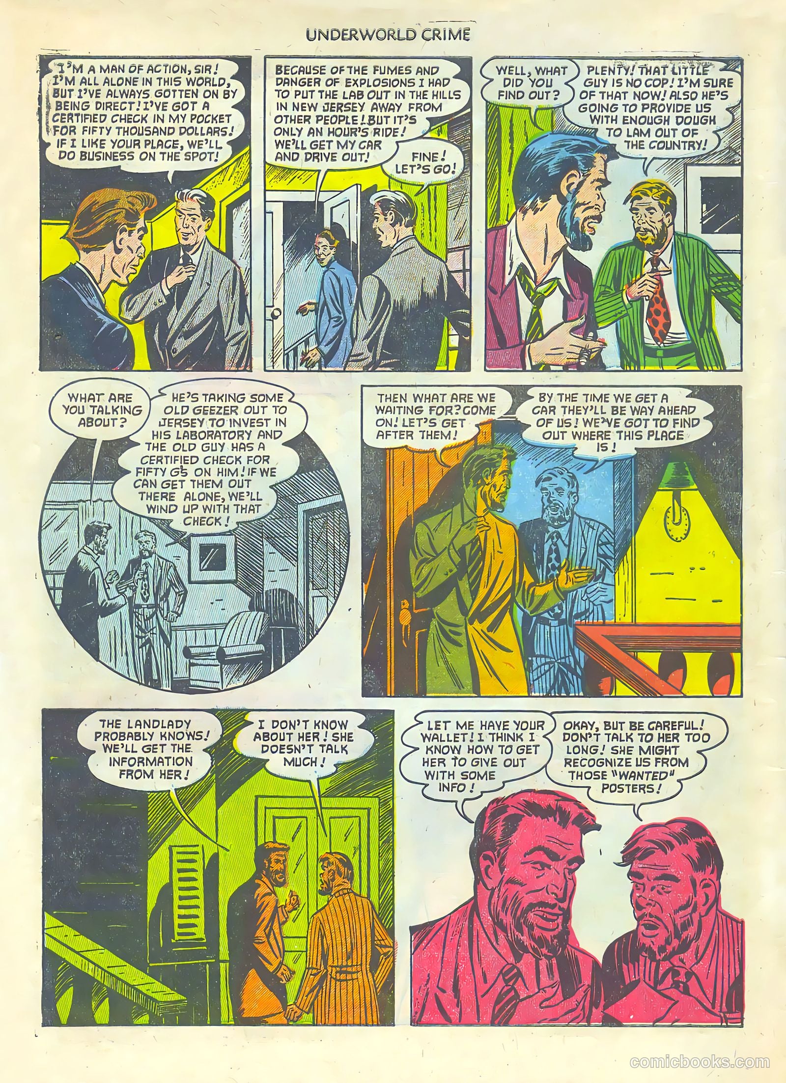 Underworld Crime #3 (1952) — page 6 of 36