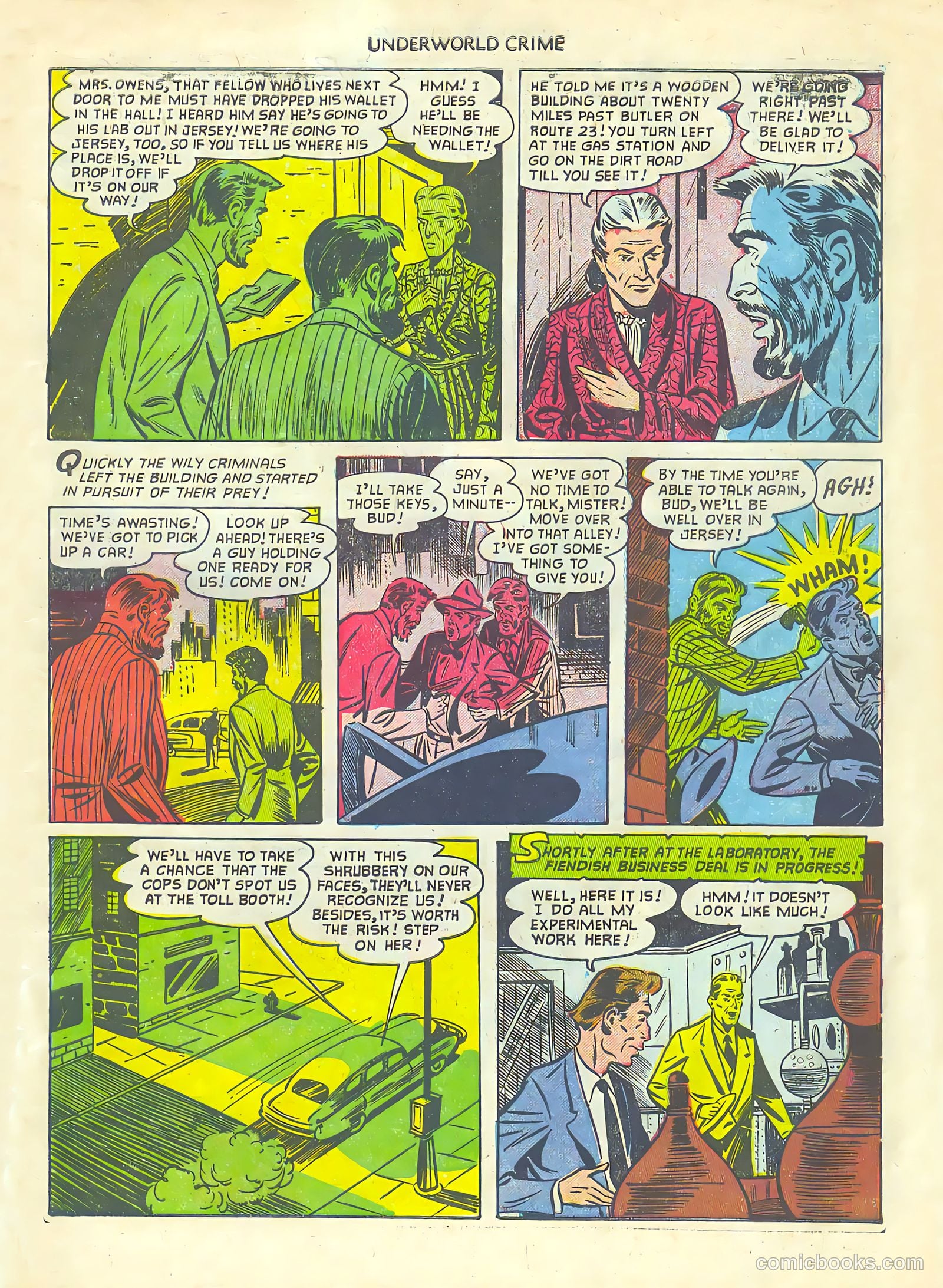 Underworld Crime #3 (1952) — page 7 of 36