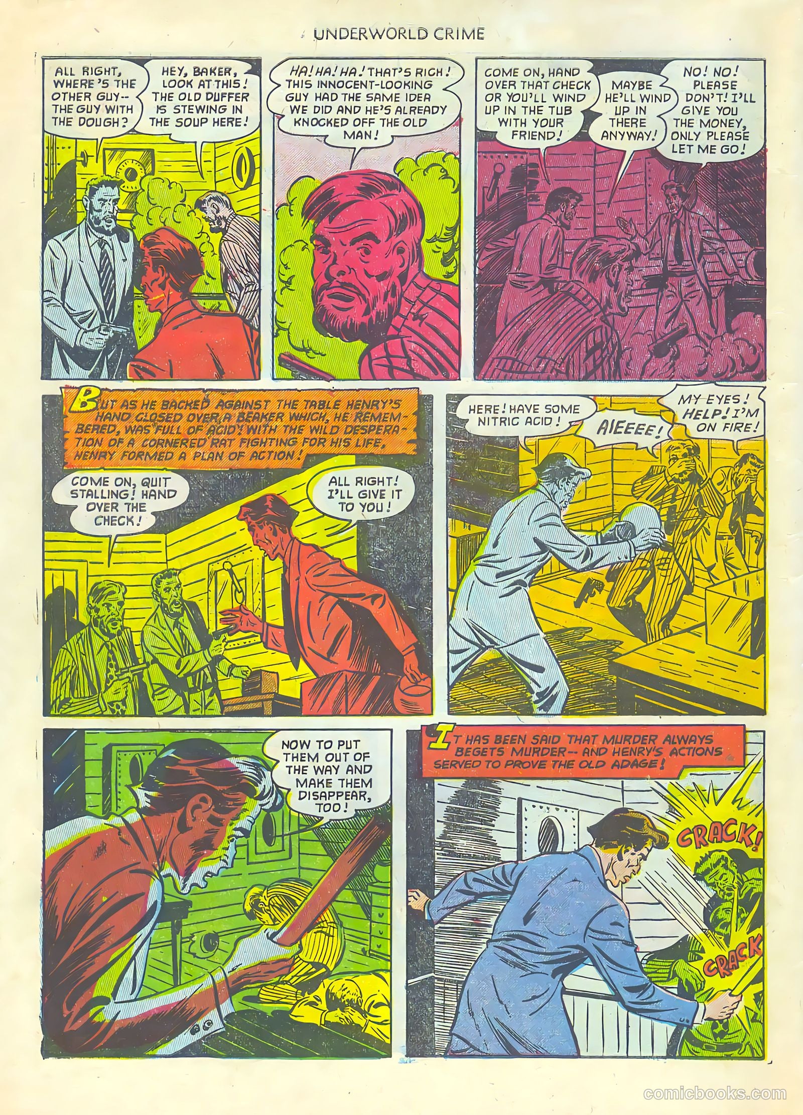 Underworld Crime #3 (1952) — page 10 of 36