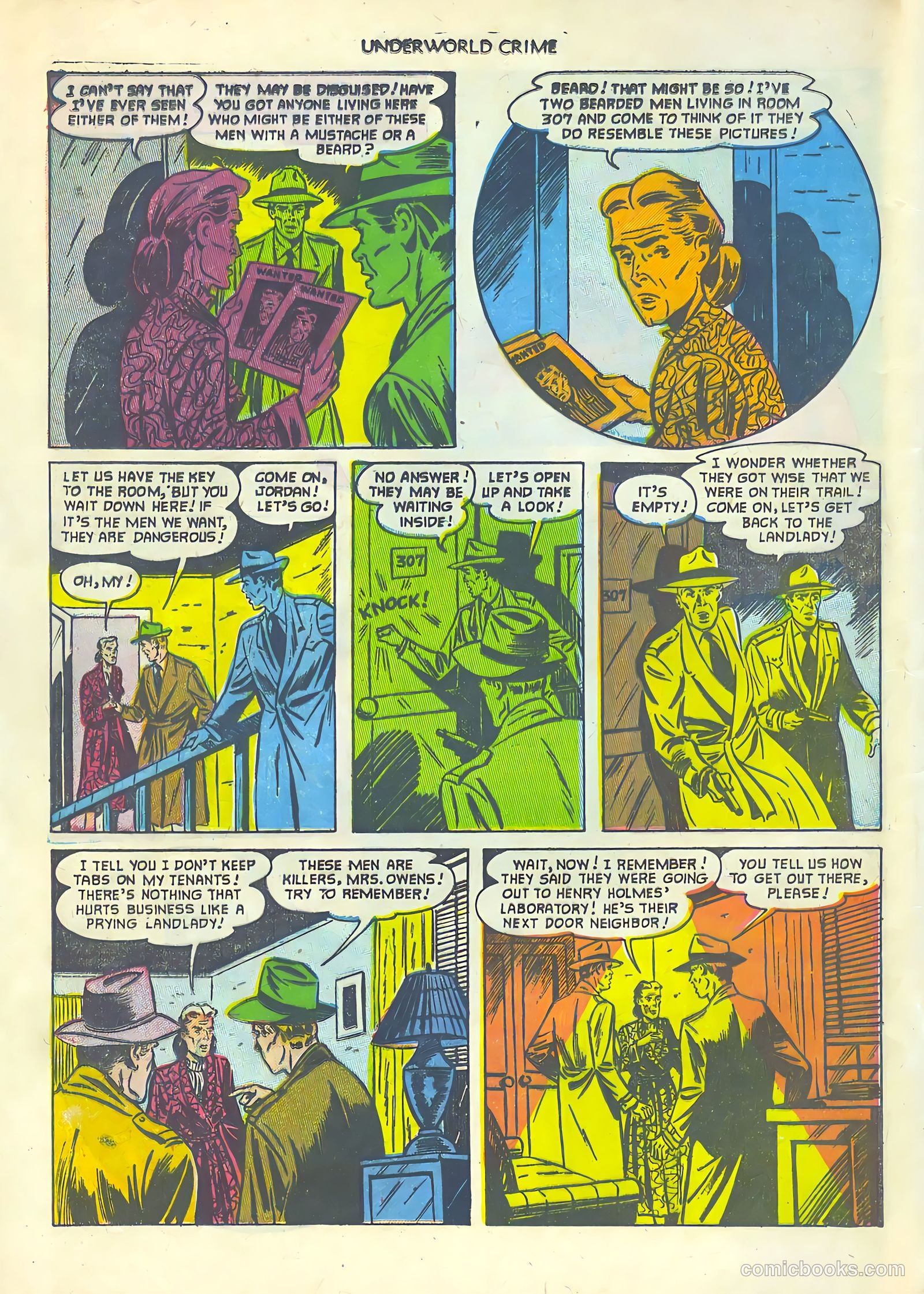 Underworld Crime #3 (1952) — page 12 of 36