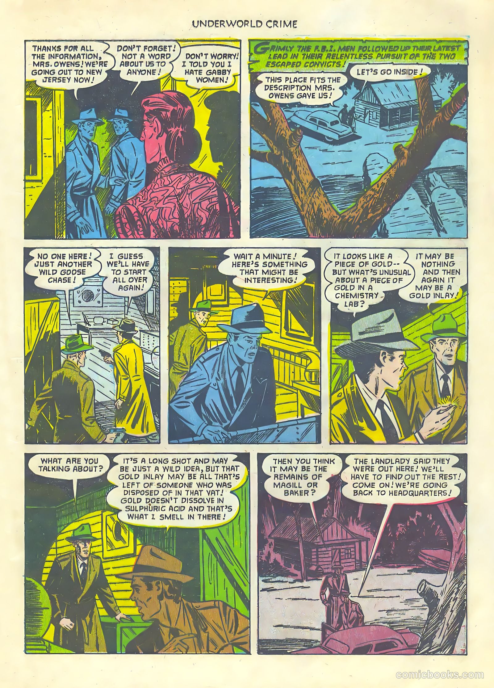 Underworld Crime #3 (1952) — page 13 of 36
