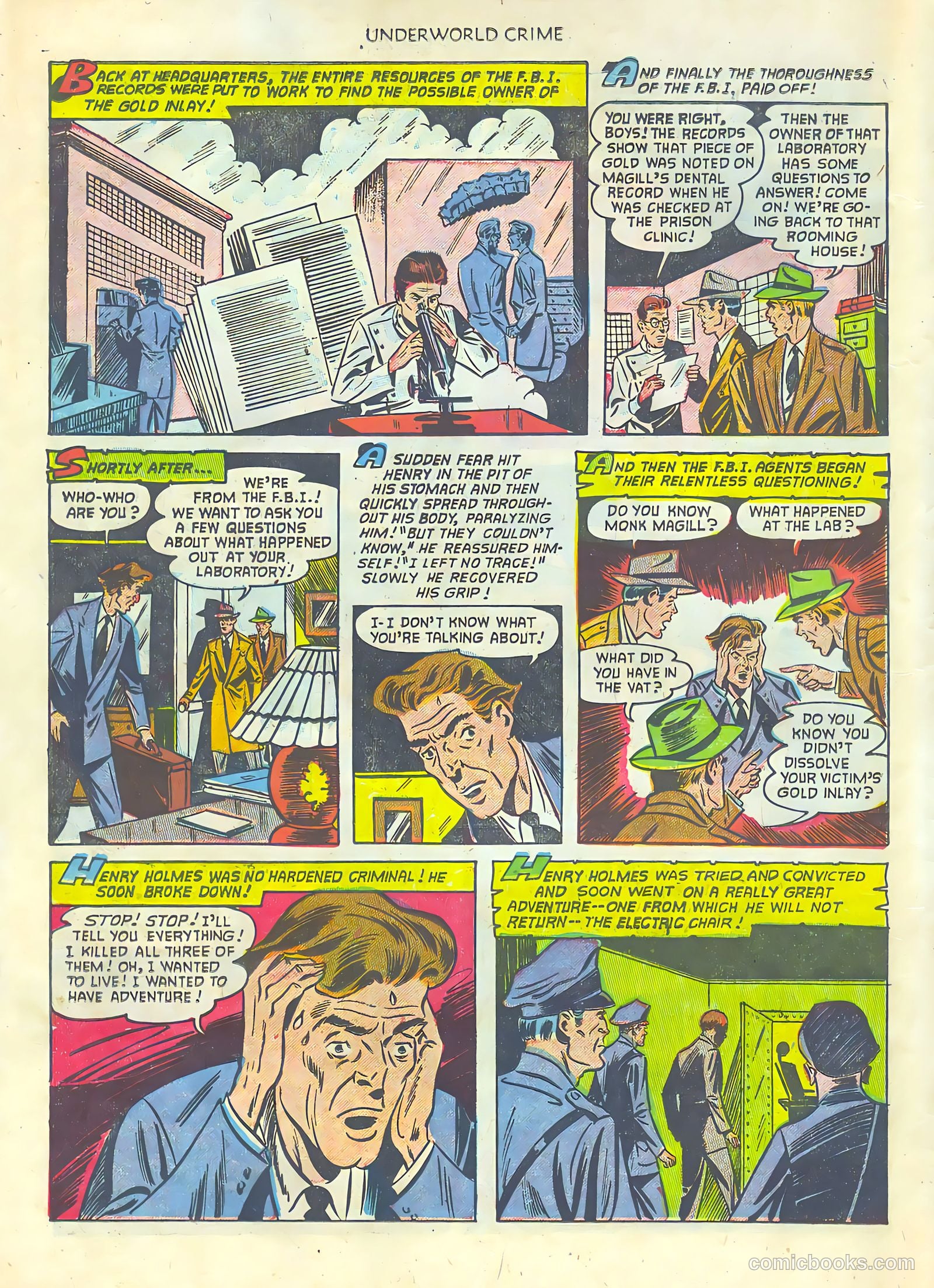 Underworld Crime #3 (1952) — page 14 of 36