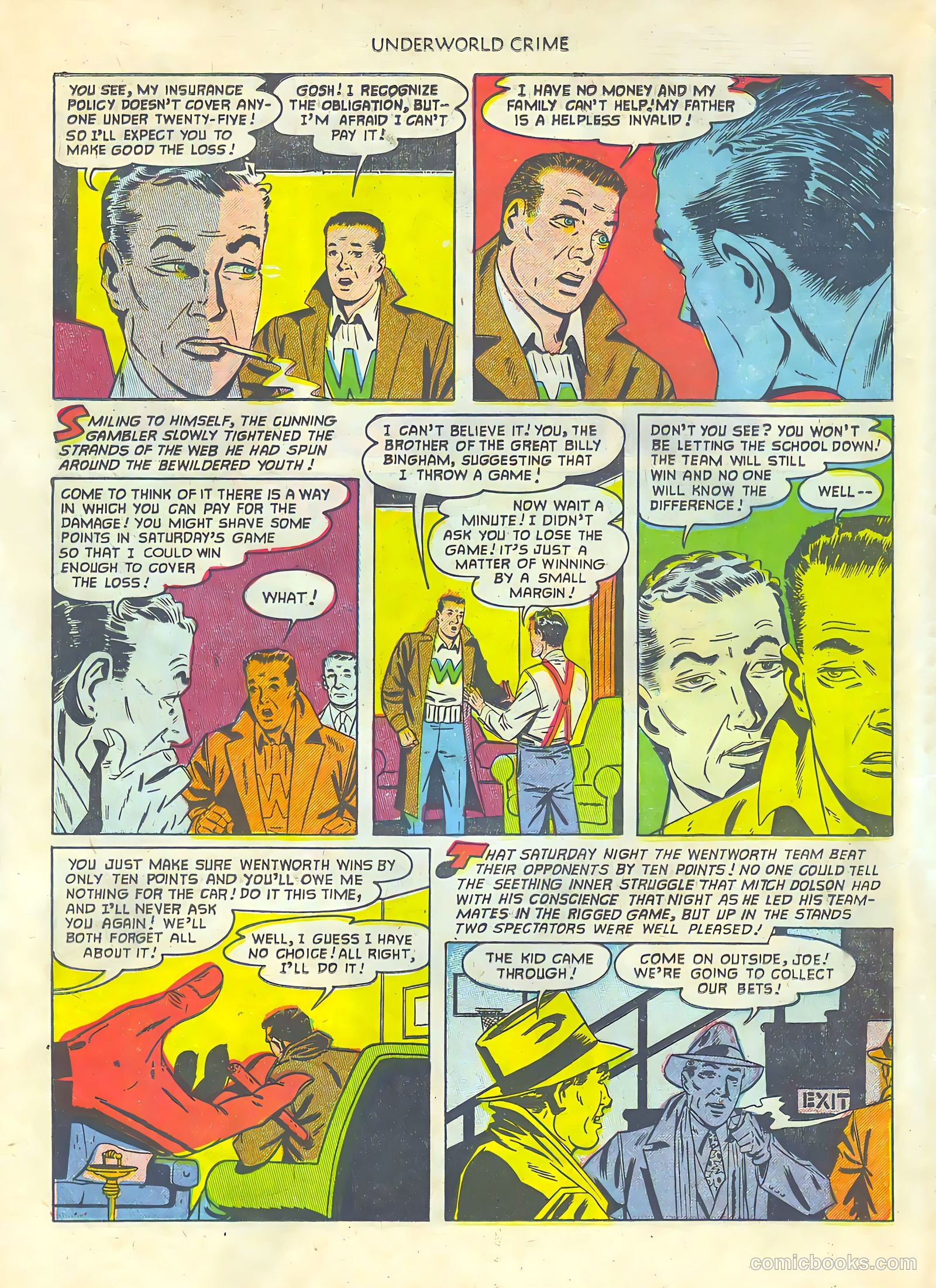 Underworld Crime #3 (1952) — page 18 of 36
