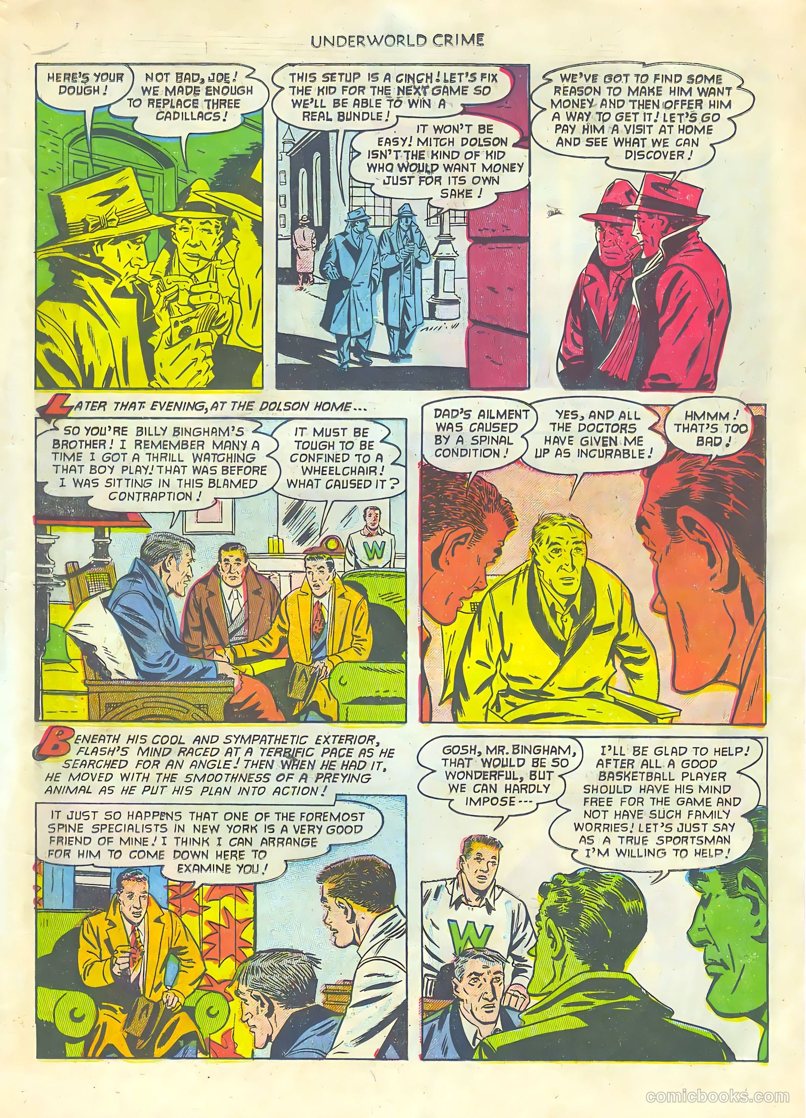 Underworld Crime #3 (1952) — page 19 of 36