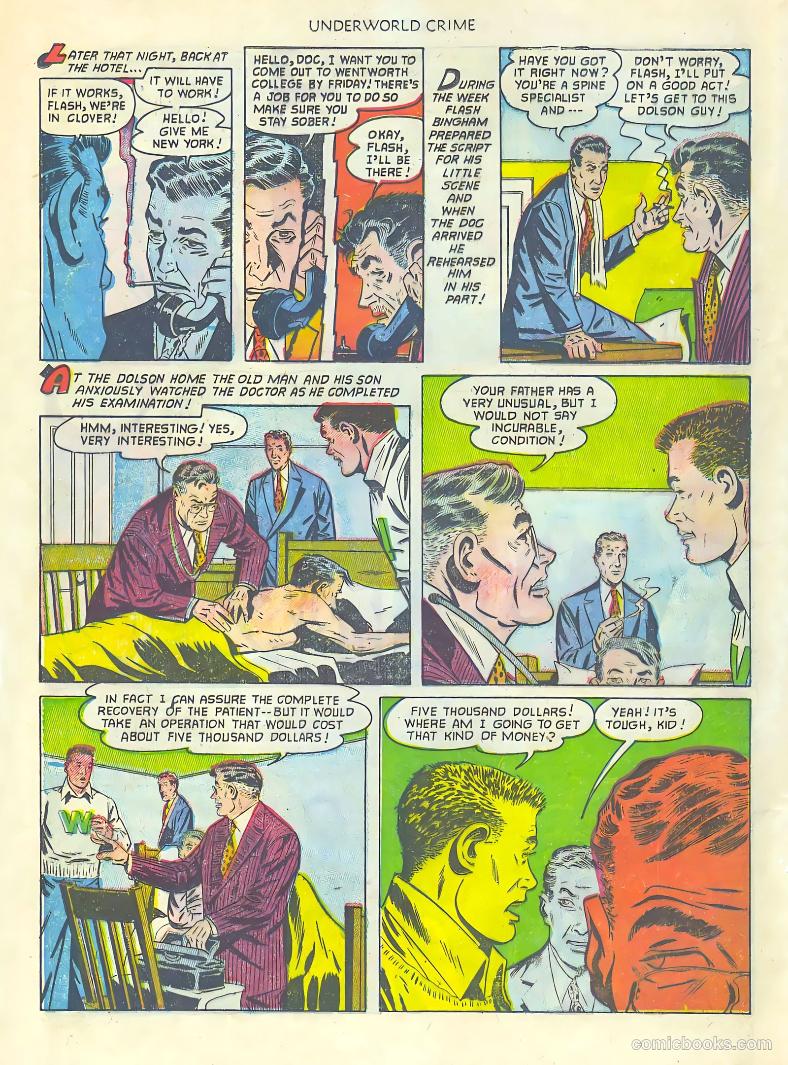 Underworld Crime #3 (1952) — page 20 of 36