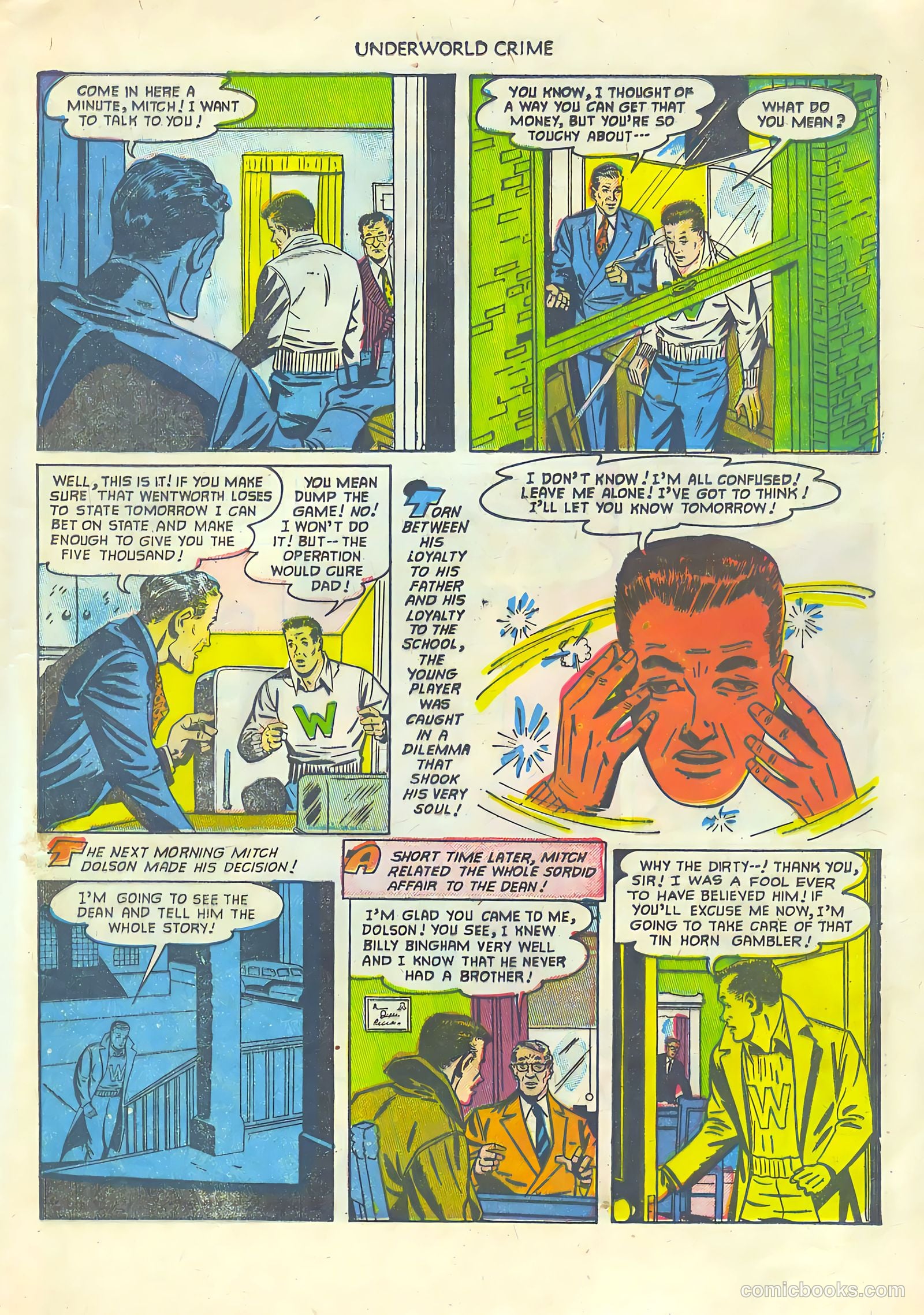 Underworld Crime #3 (1952) — page 21 of 36