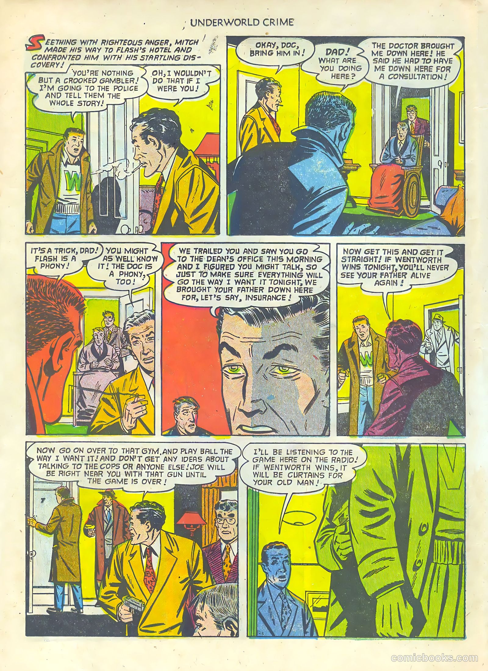 Underworld Crime #3 (1952) — page 22 of 36