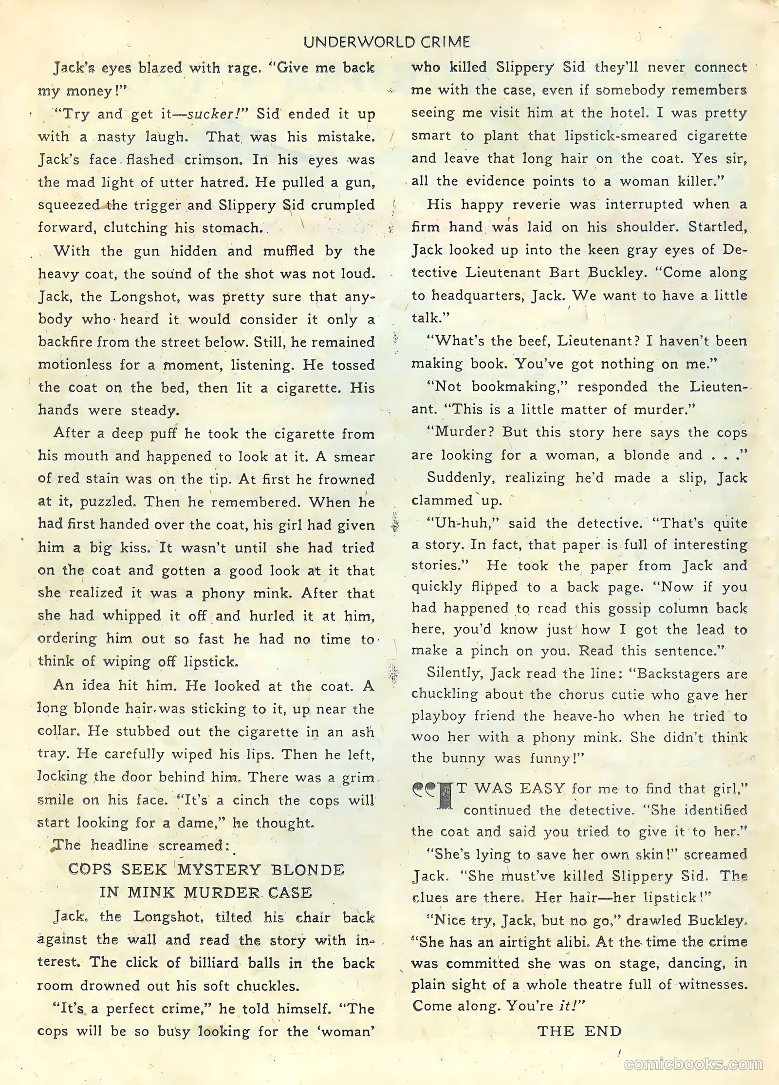 Underworld Crime #3 (1952) — page 26 of 36
