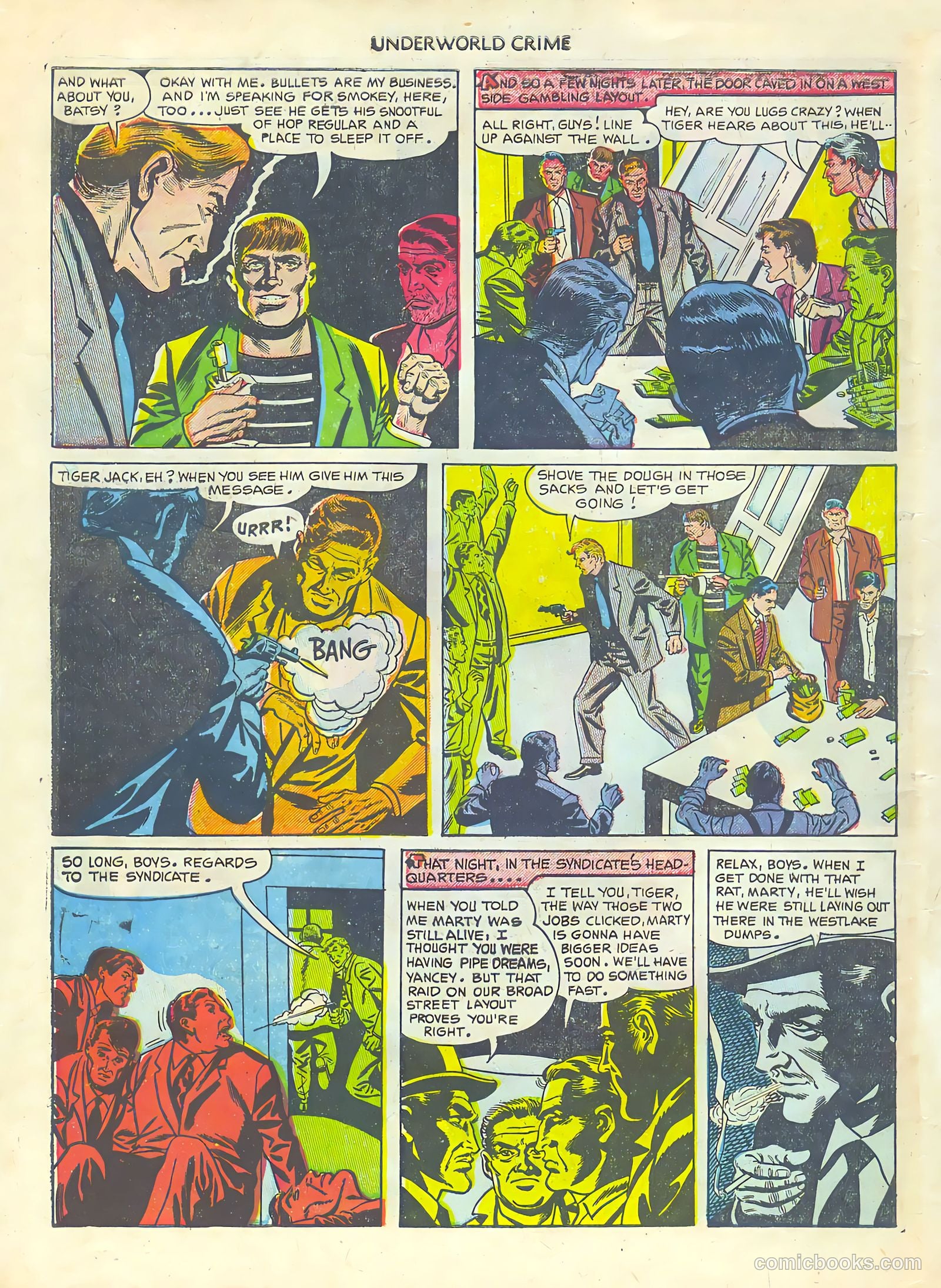 Underworld Crime #3 (1952) — page 30 of 36