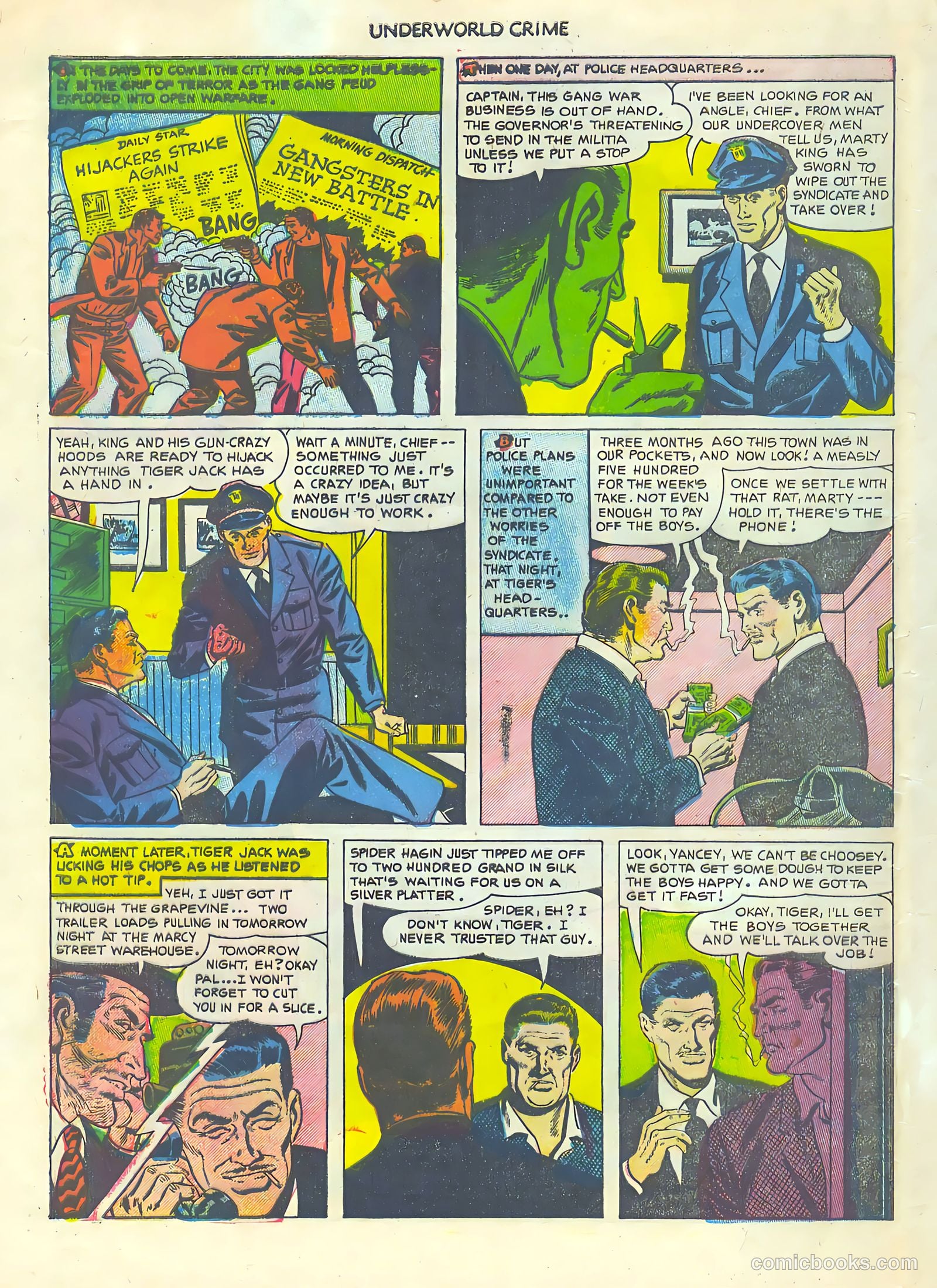 Underworld Crime #3 (1952) — page 32 of 36