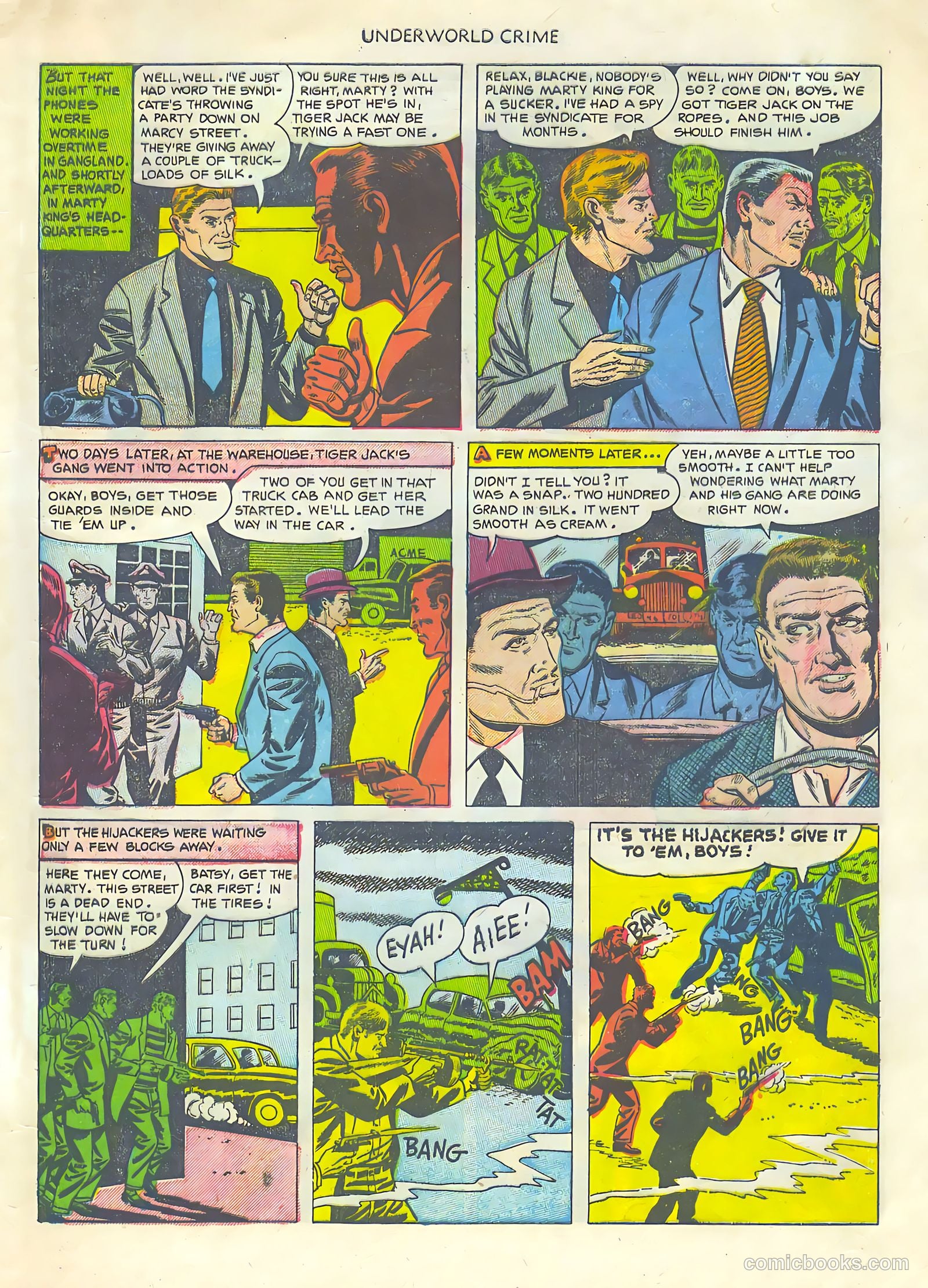 Underworld Crime #3 (1952) — page 33 of 36