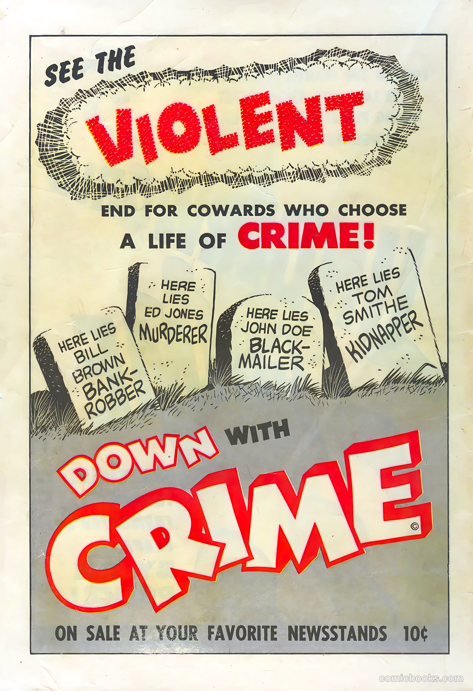 Underworld Crime #3 (1952) — page 36 of 36